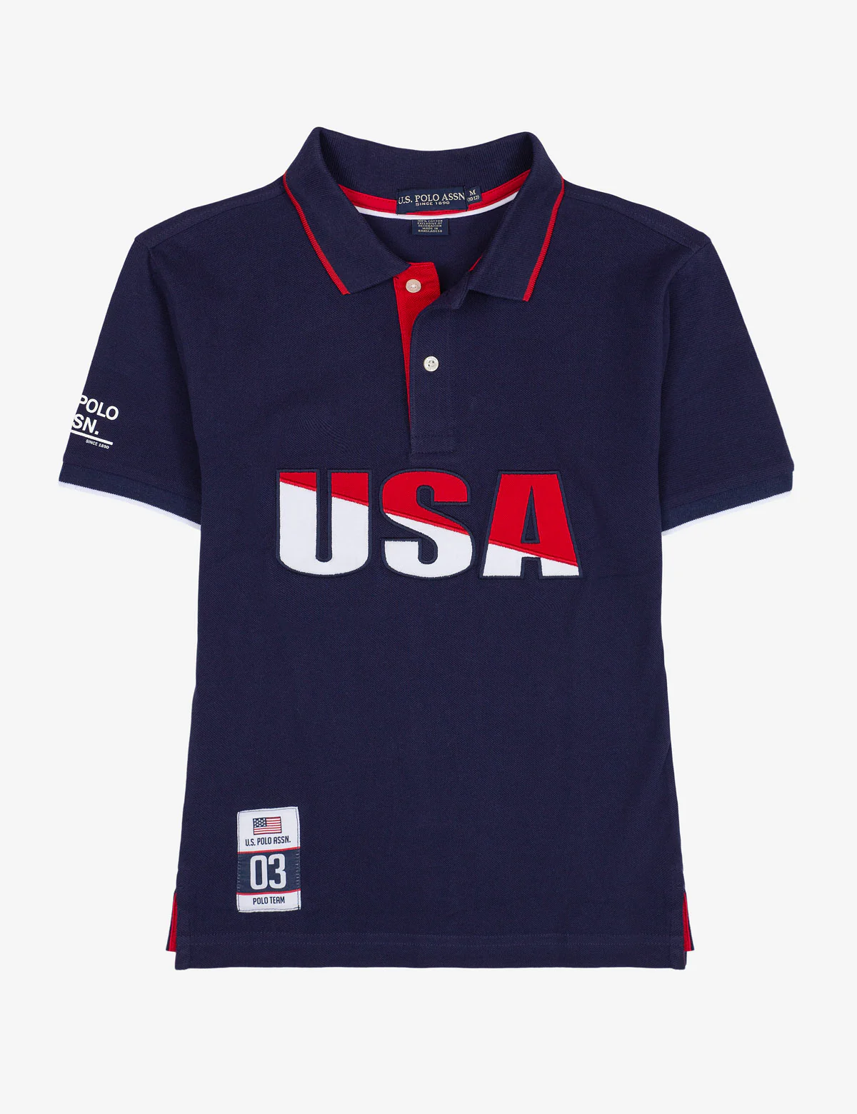 17452-boys-uspa-usa-chest-logo-polo-shirt-1.webp BOYS USPA USA CHEST LOGO POLO SHIRT