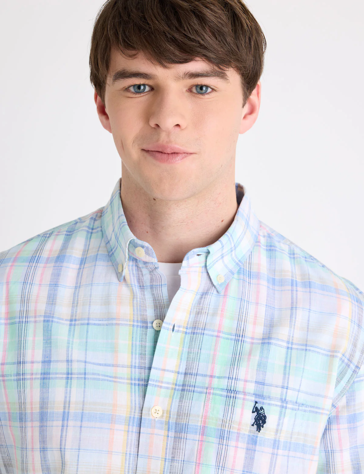 1831-short-sleeve-plaid-poplin-shirt-3.webp SHORT SLEEVE PLAID POPLIN SHIRT