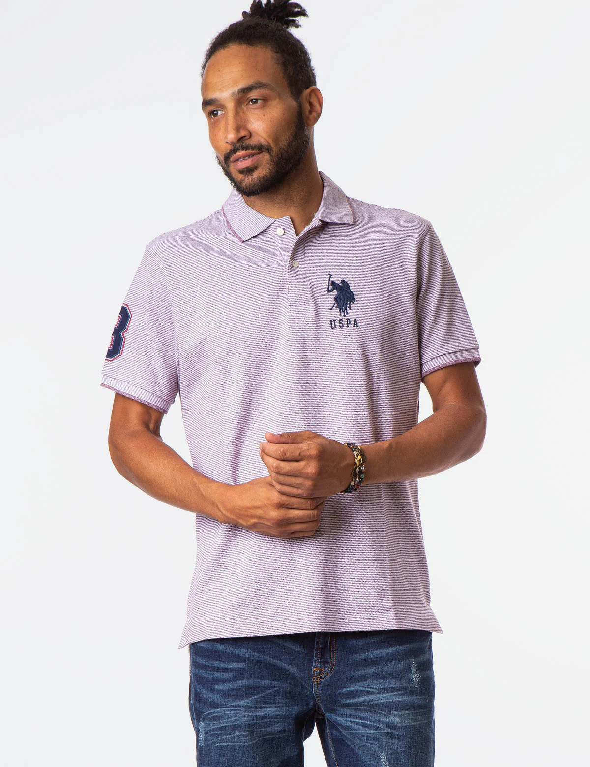 18524-jacquard-stripe-big-logo-polo-shirt-1.webp JACQUARD STRIPE BIG LOGO POLO SHIRT