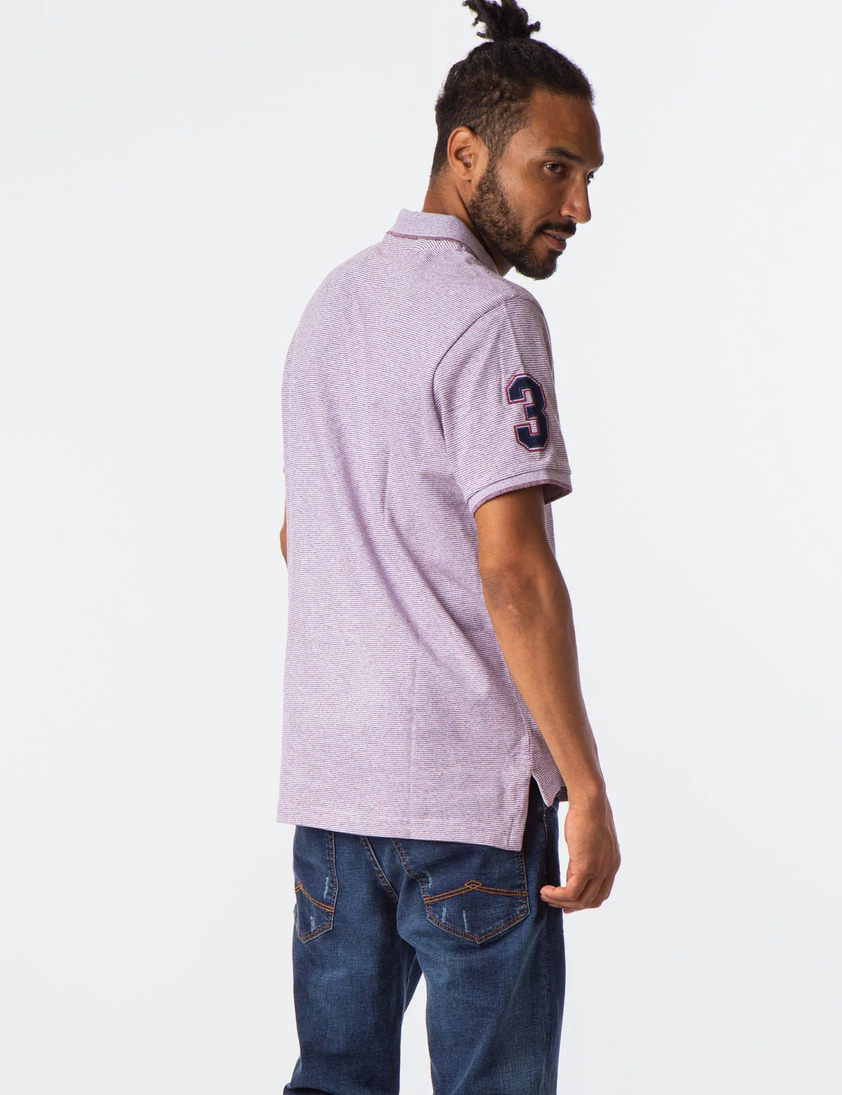 18524-jacquard-stripe-big-logo-polo-shirt-3.webp JACQUARD STRIPE BIG LOGO POLO SHIRT