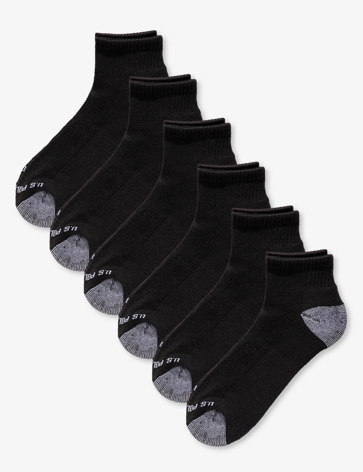 18643-mens-6pk-quarter-crew-socks-1.jpg MENS 6PK QUARTER CREW SOCKS