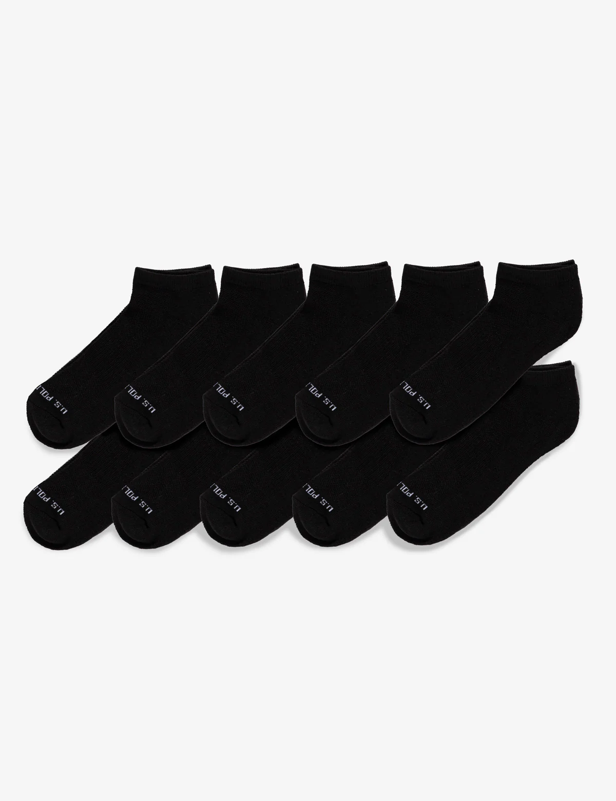 MENS 10PK LOW CUT PERFORMANCE SOCKS
