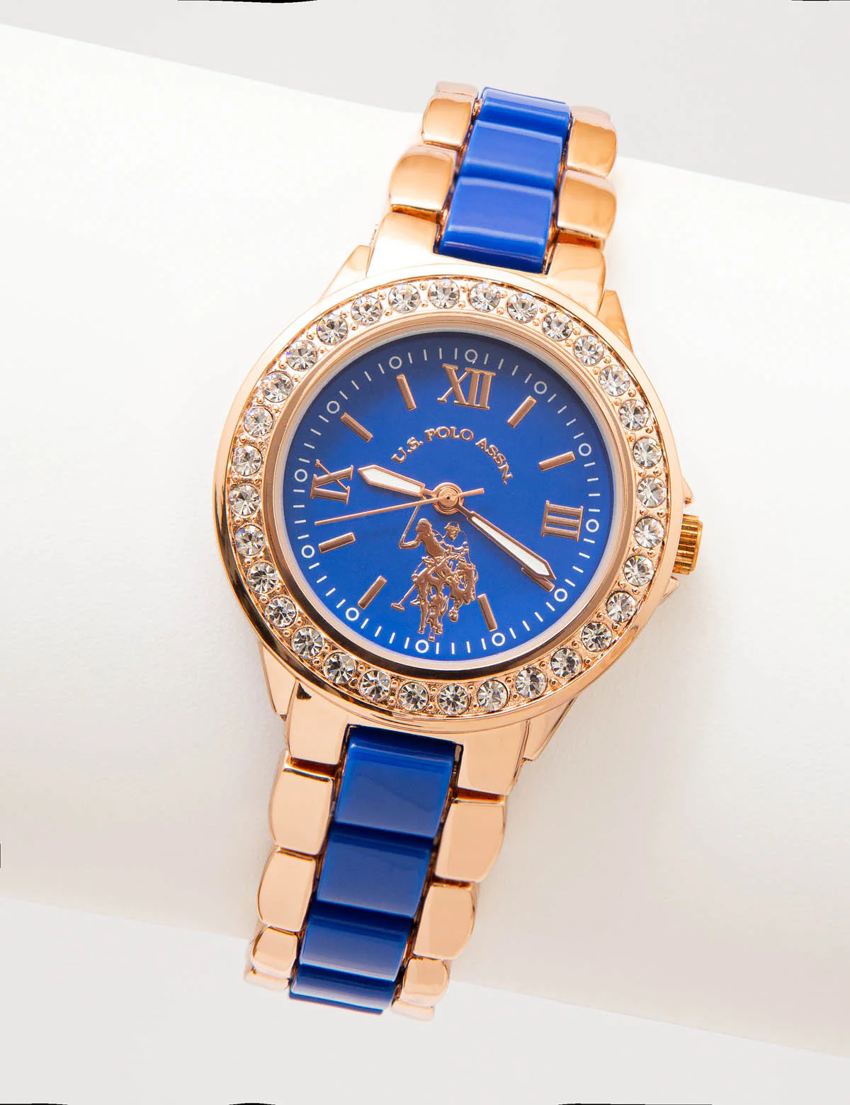 19012-ladies-royal-blue-link-embellished-watch-1.webp LADIES ROYAL BLUE LINK EMBELLISHED WATCH