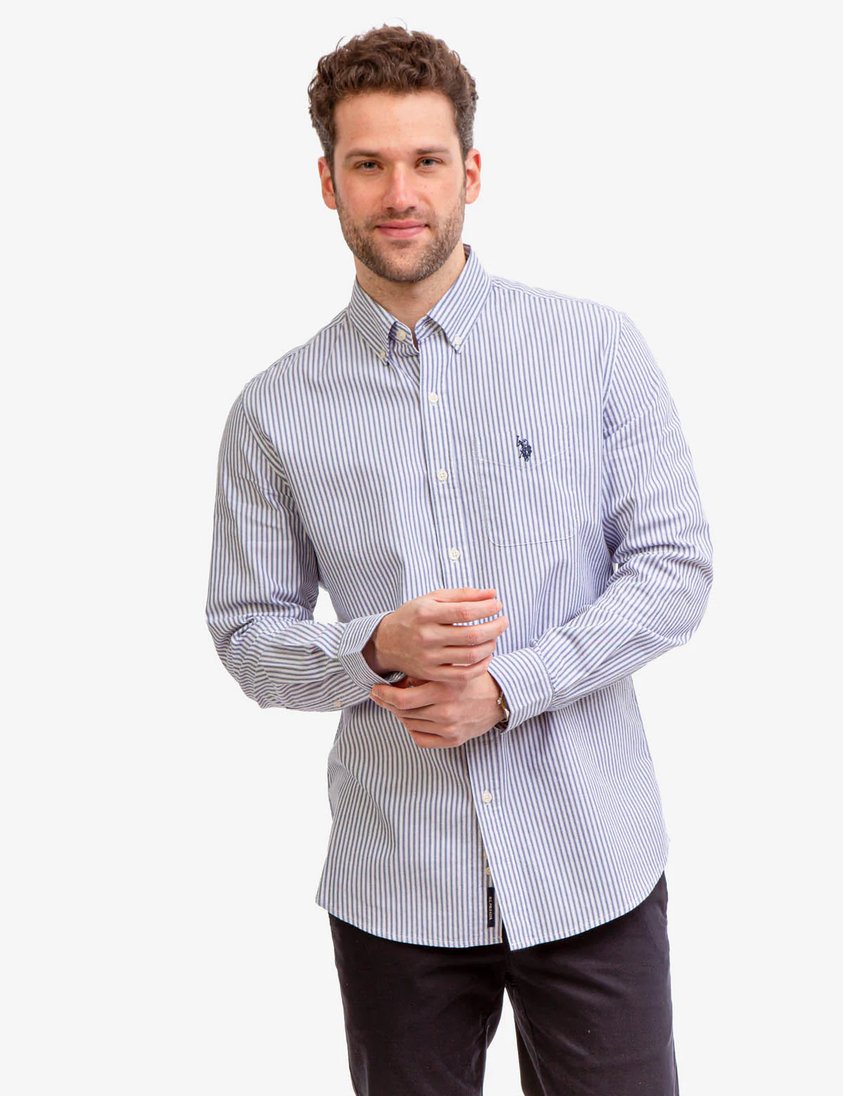 19056-long-sleeve-stripe-oxford-shirt-1.webp LONG SLEEVE STRIPE OXFORD SHIRT