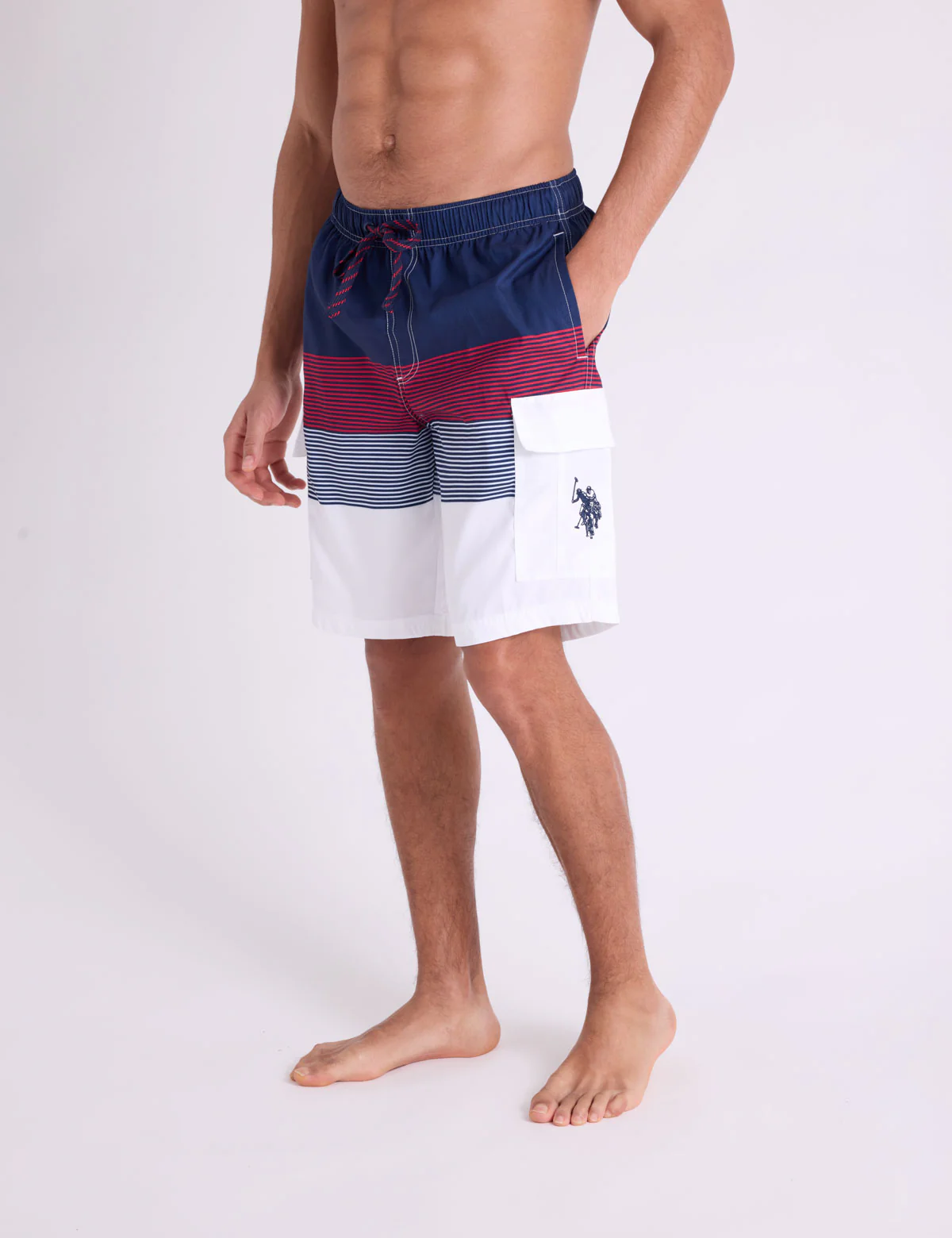 1907-10-colorblock-stripe-cargo-swim-shorts-1.webp 10" COLORBLOCK STRIPE CARGO SWIM SHORTS