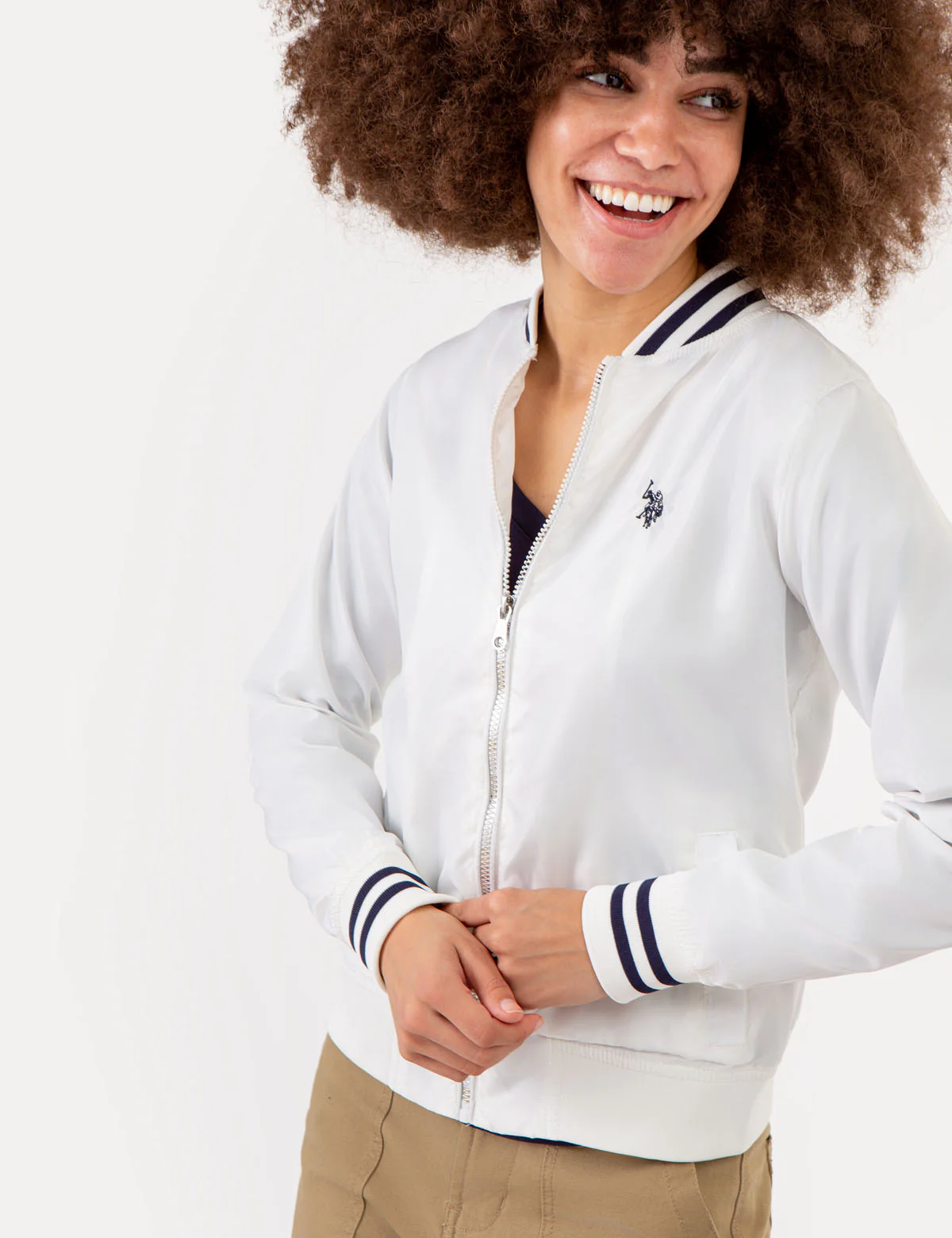 SOLID BOMBER JACKET
