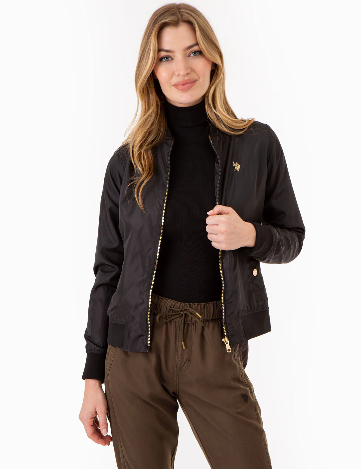SOLID BOMBER JACKET