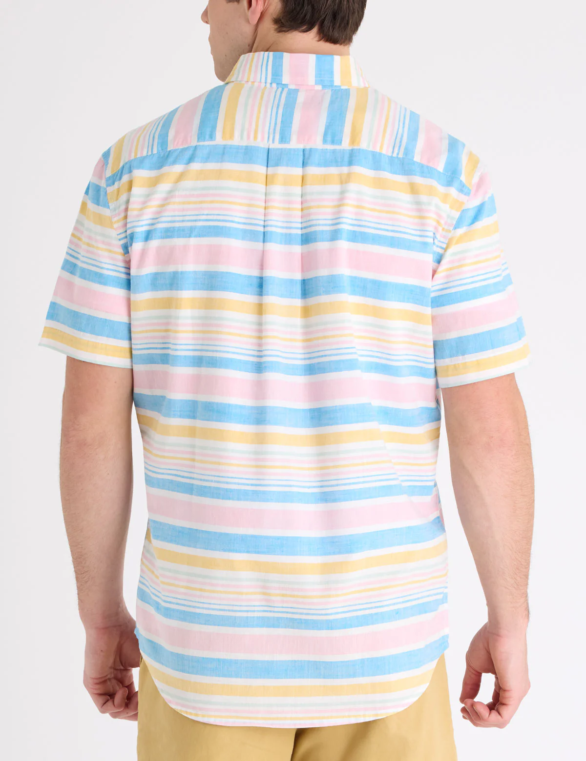 1970-short-sleeve-bright-stripe-poplin-shirt-4.webp SHORT SLEEVE BRIGHT STRIPE POPLIN SHIRT