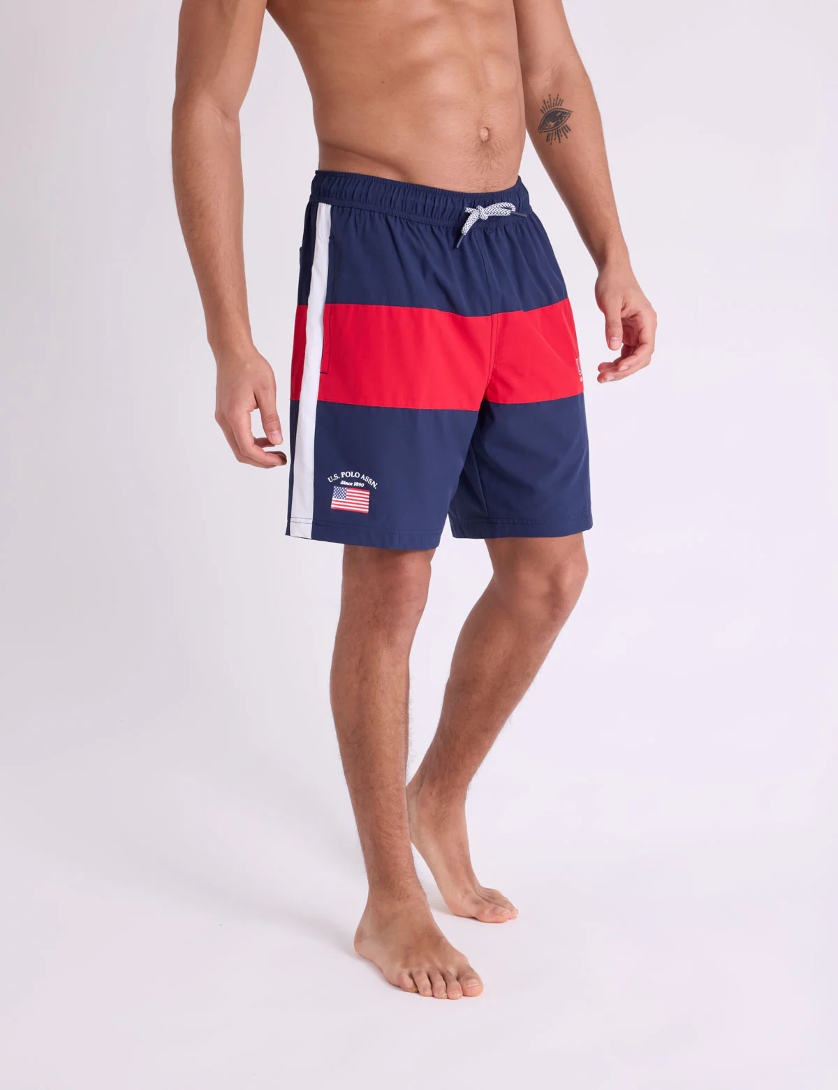 2009-7-usa-colorblock-swim-shorts-1.webp 7" USA COLORBLOCK SWIM SHORTS