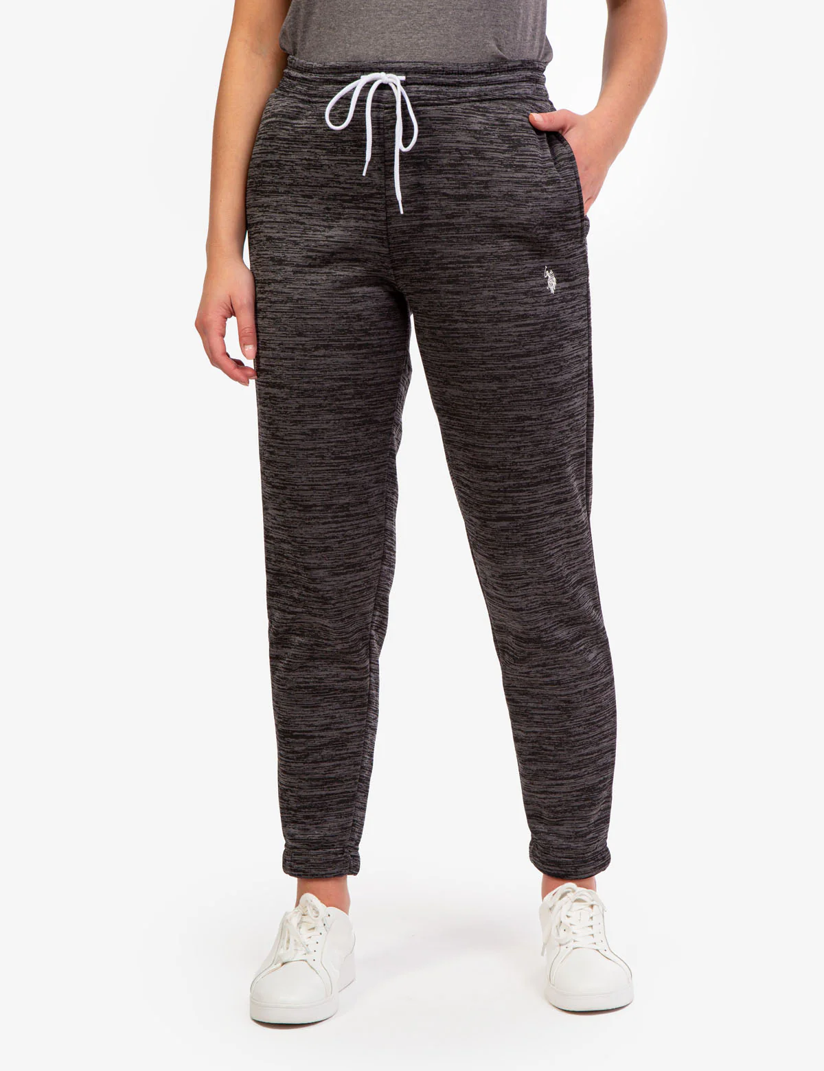 SPACE DYE FLEECE PANTS