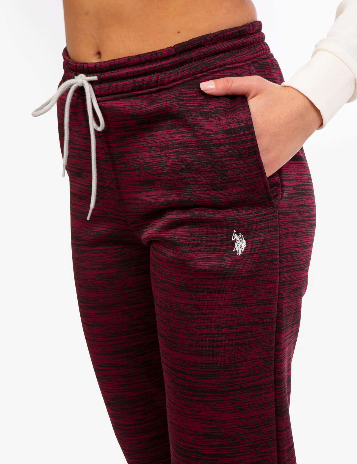 SPACE DYE FLEECE PANTS