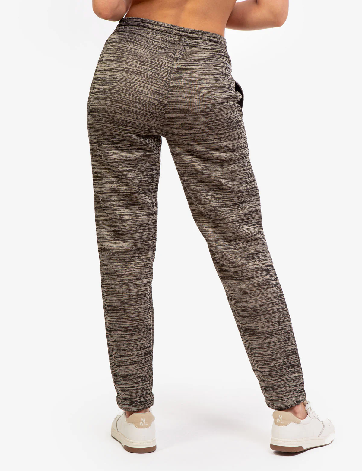 SPACE DYE FLEECE PANTS