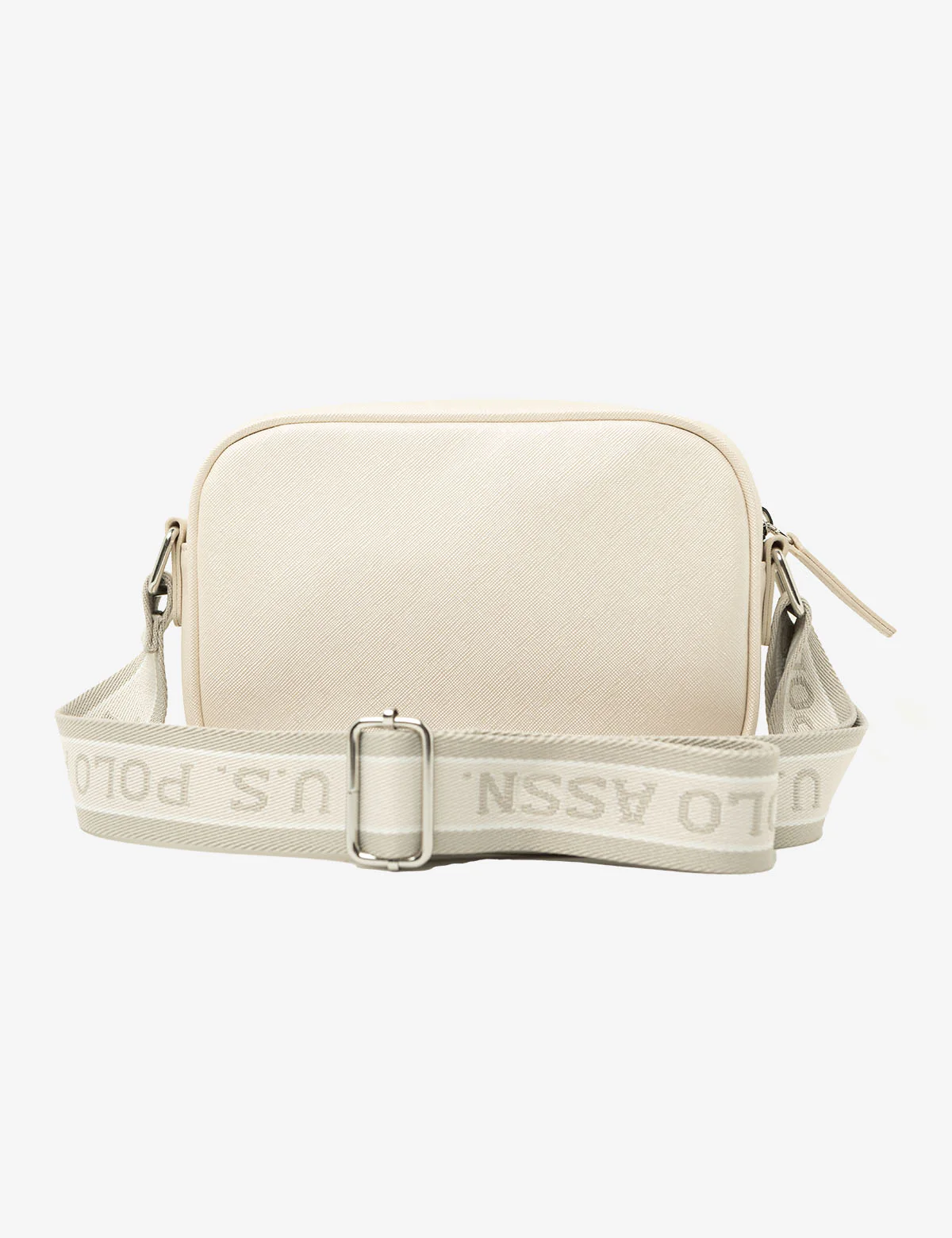 CLASSIC ZIP METALLIC CROSSBODY BAG