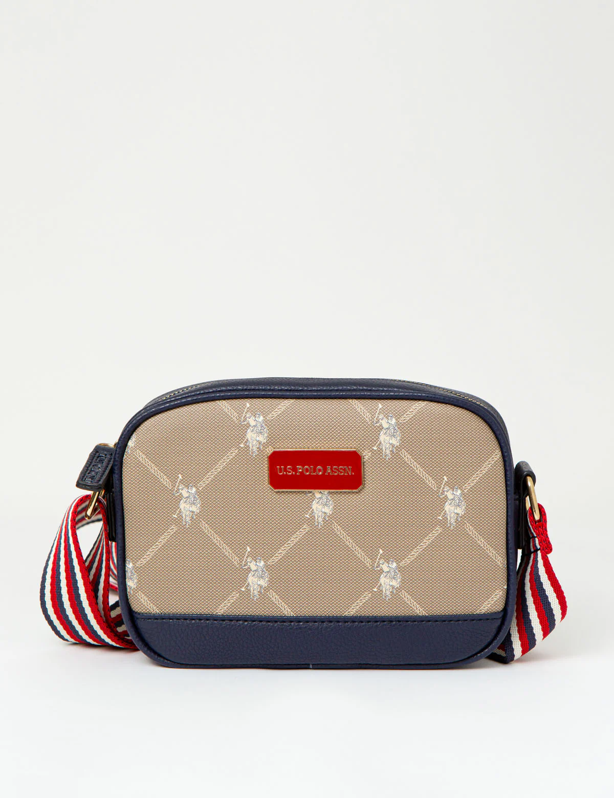 CLASSIC SIGNATURE PRINT CROSSBODY BAG