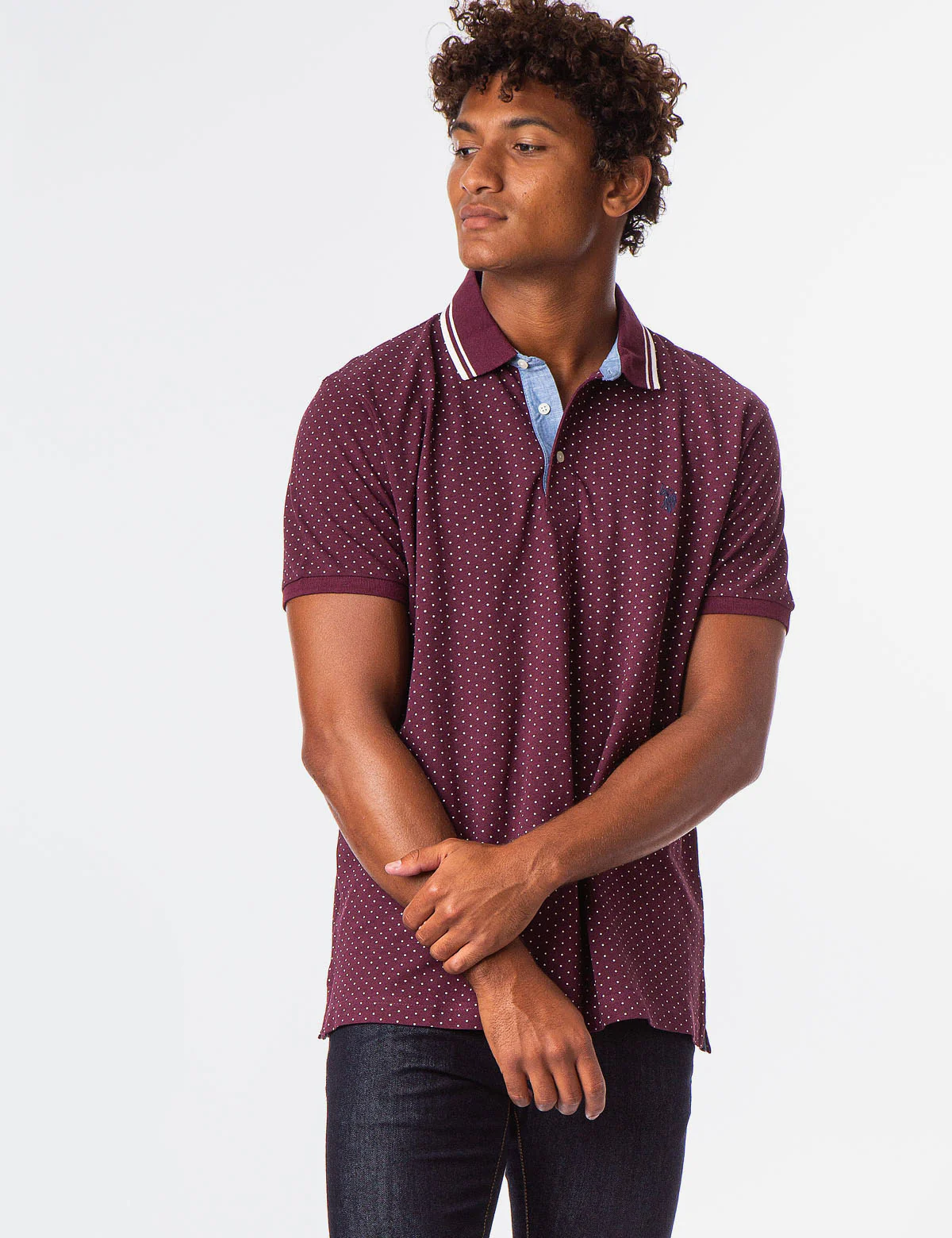 20506-dot-print-polo-shirt-13.webp DOT PRINT POLO SHIRT