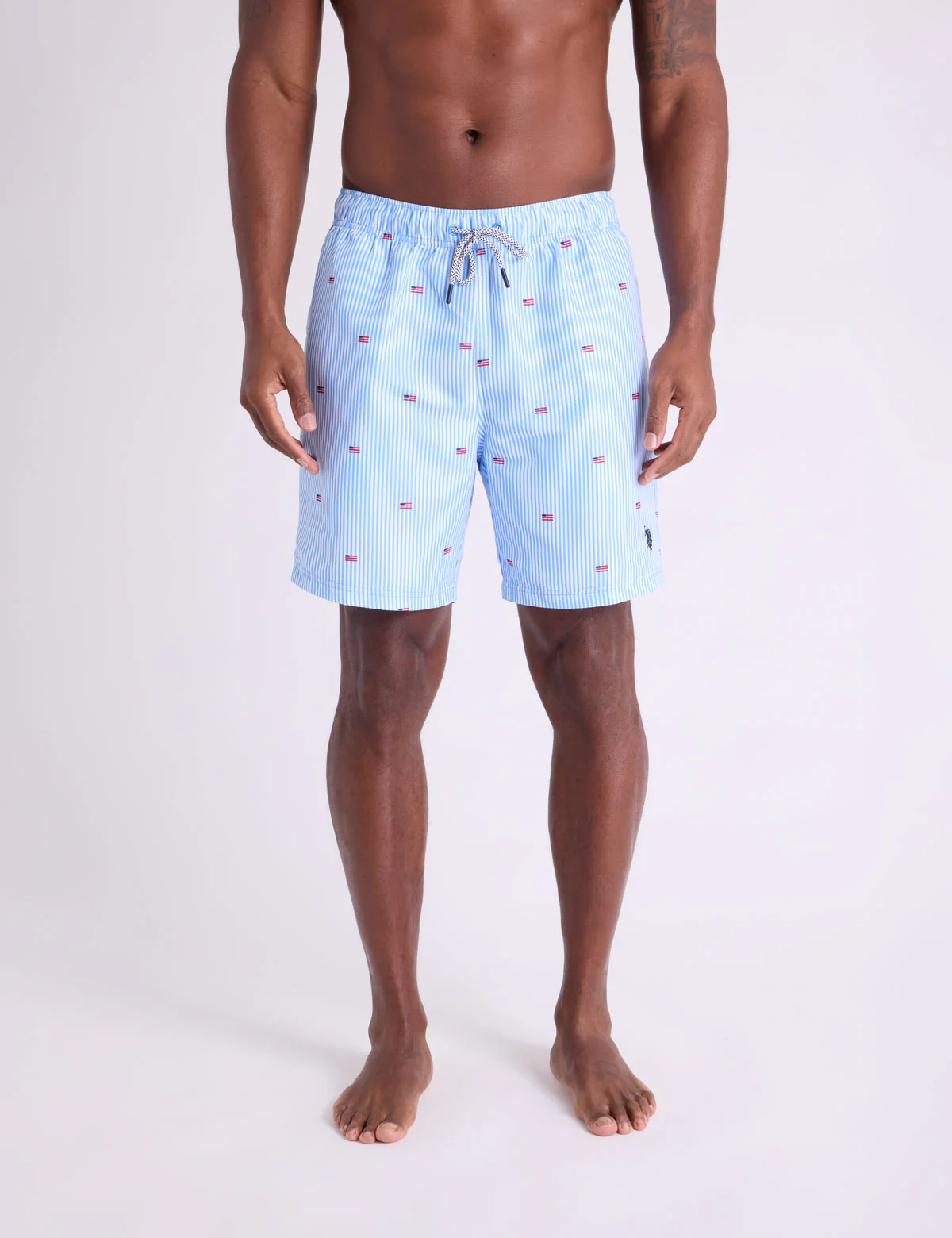 2052-7-flag-stripe-swim-shorts-1.webp 7" FLAG STRIPE SWIM SHORTS