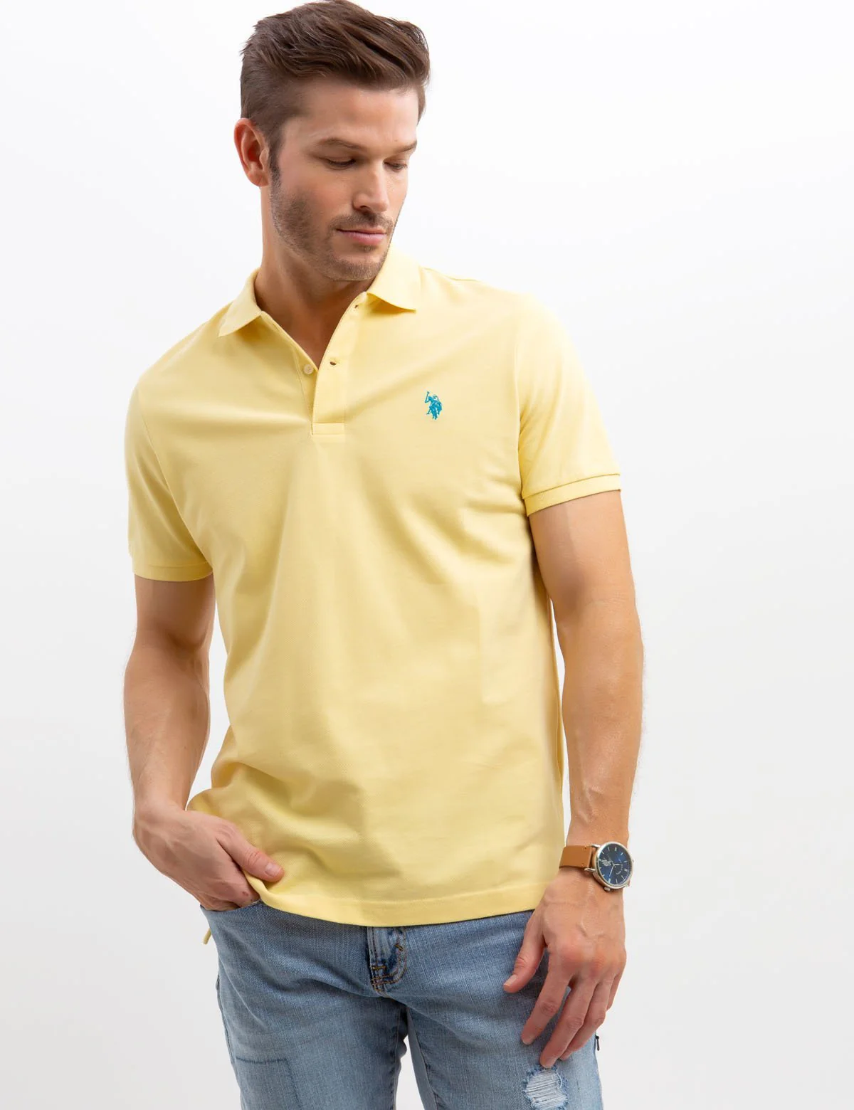20980-pique-small-logo-polo-shirt-3.webp PIQUE SMALL LOGO POLO SHIRT