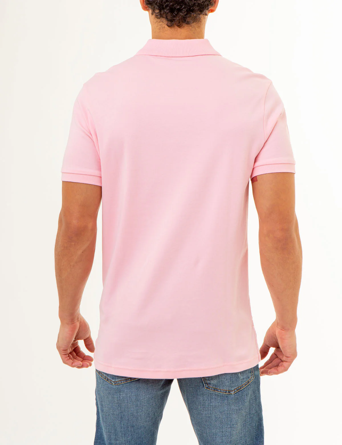 SOLID INTERLOCK POLO SHIRT