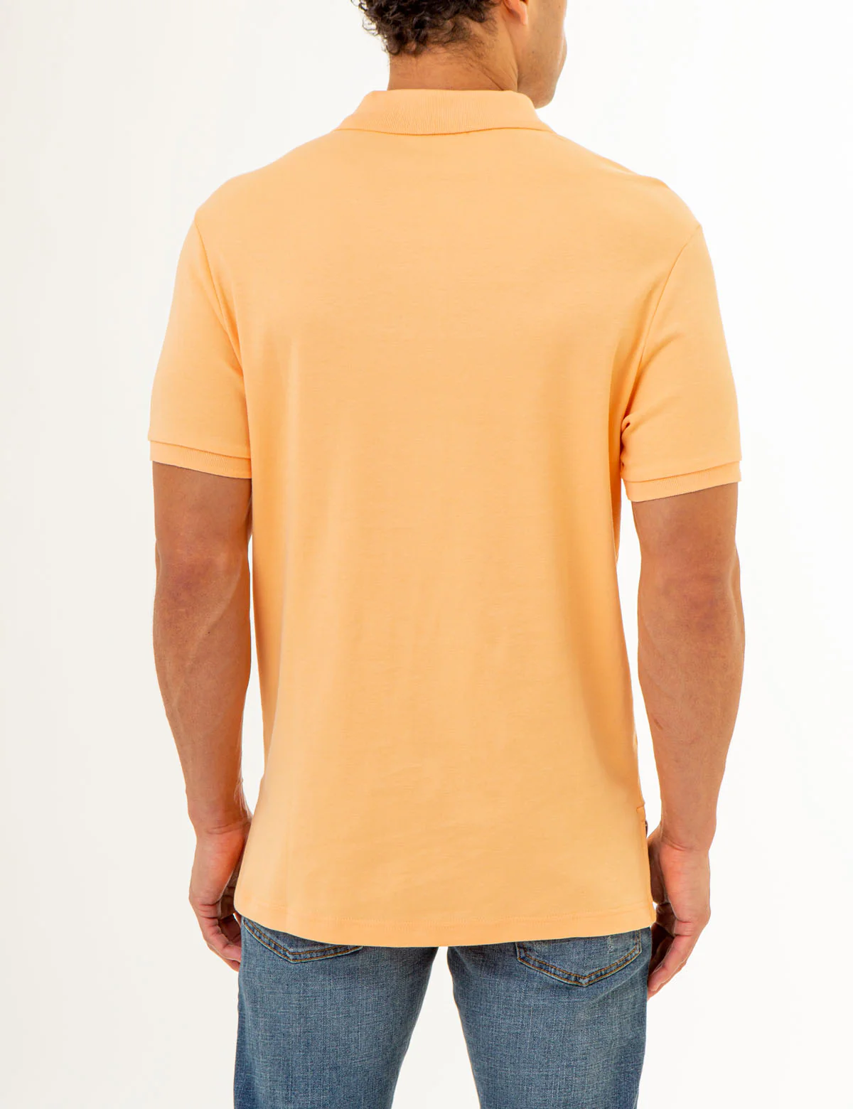 SOLID INTERLOCK POLO SHIRT