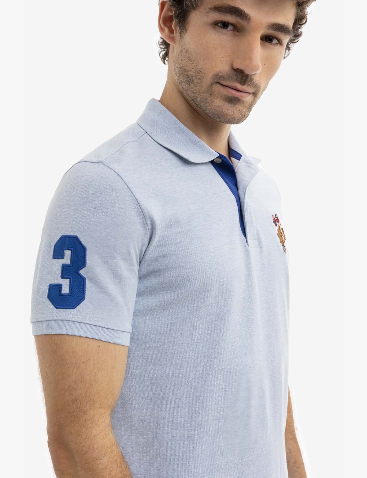21417-multi-color-big-logo-solid-polo-shirt-3.jpg MULTI COLOR BIG LOGO SOLID POLO SHIRT