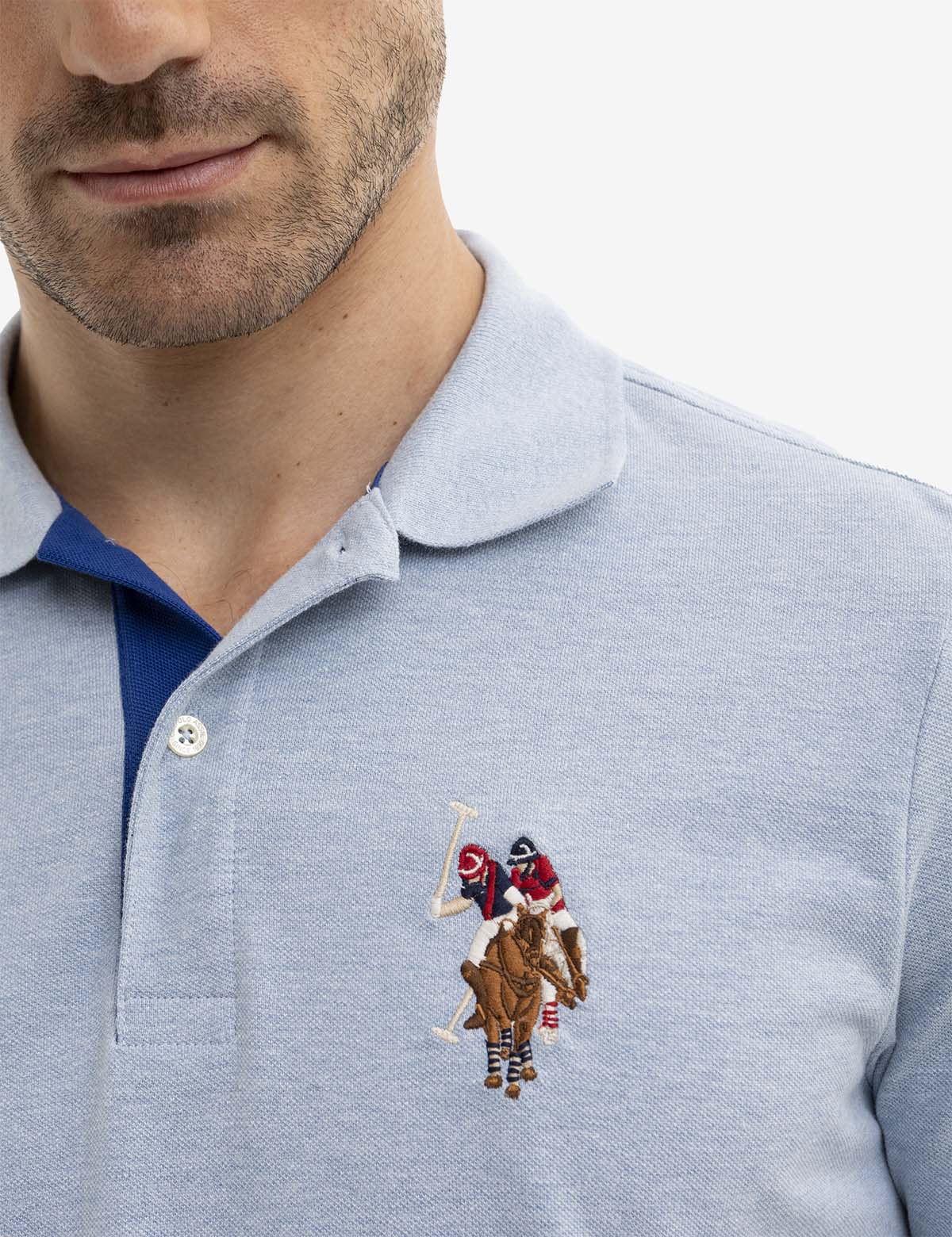 21417-multi-color-big-logo-solid-polo-shirt-4.jpg MULTI COLOR BIG LOGO SOLID POLO SHIRT