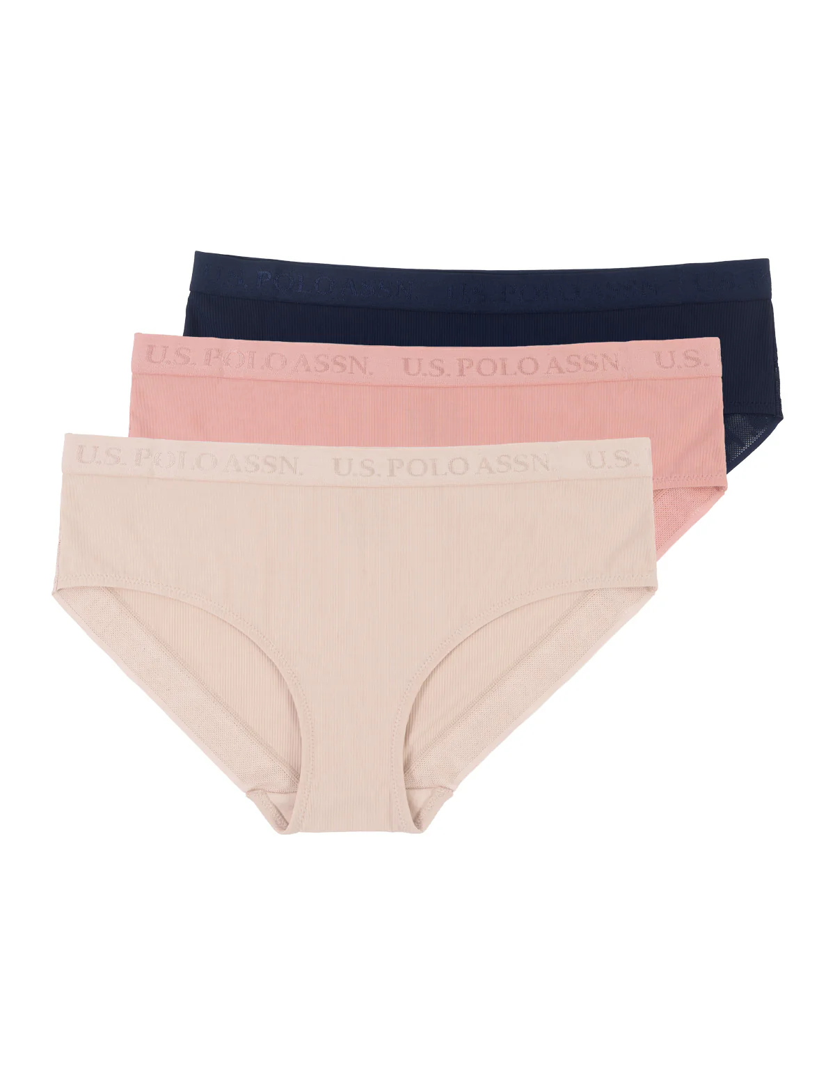 3PK RIBBED MIRCROFIBER HIPSTERS
