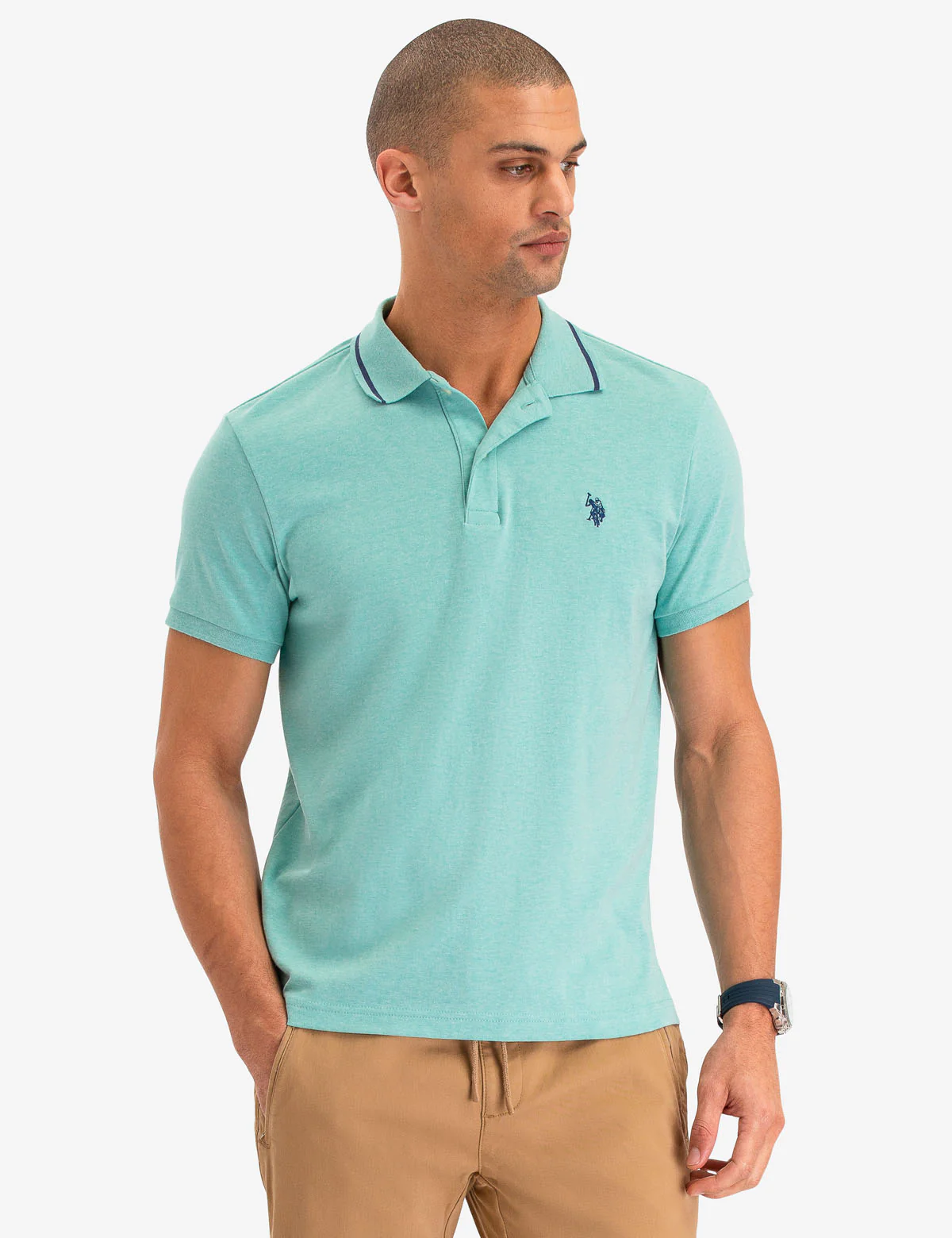 21779-slim-fit-tipped-interlock-polo-shirt-1.webp SLIM FIT TIPPED INTERLOCK POLO SHIRT