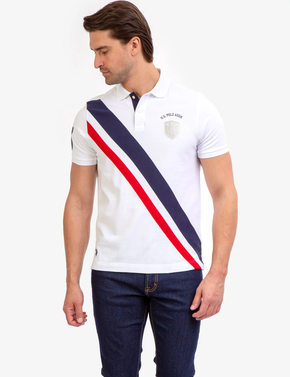 21878-diagonal-stripe-pieced-pique-polo-shirt-7.webp DIAGONAL STRIPE PIECED PIQUE POLO SHIRT