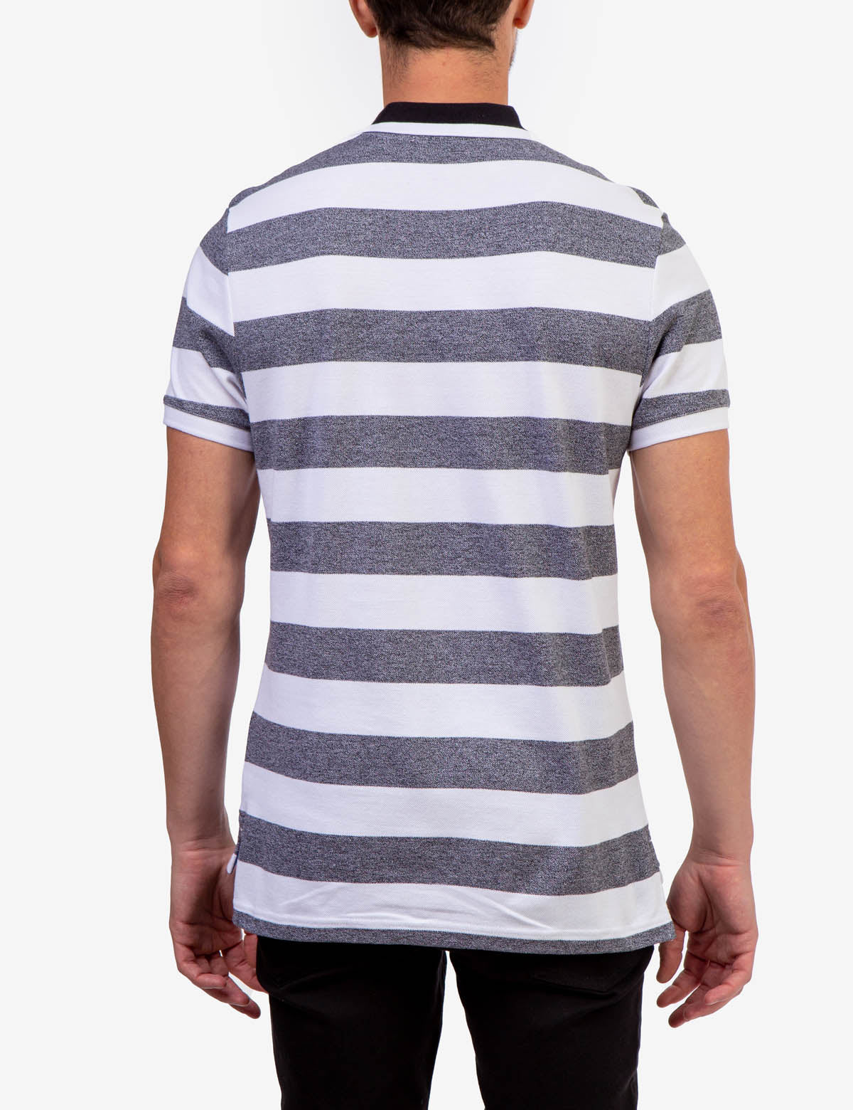 22163-marled-pique-stripe-polo-shirt-13.jpg MARLED PIQUE STRIPE POLO SHIRT