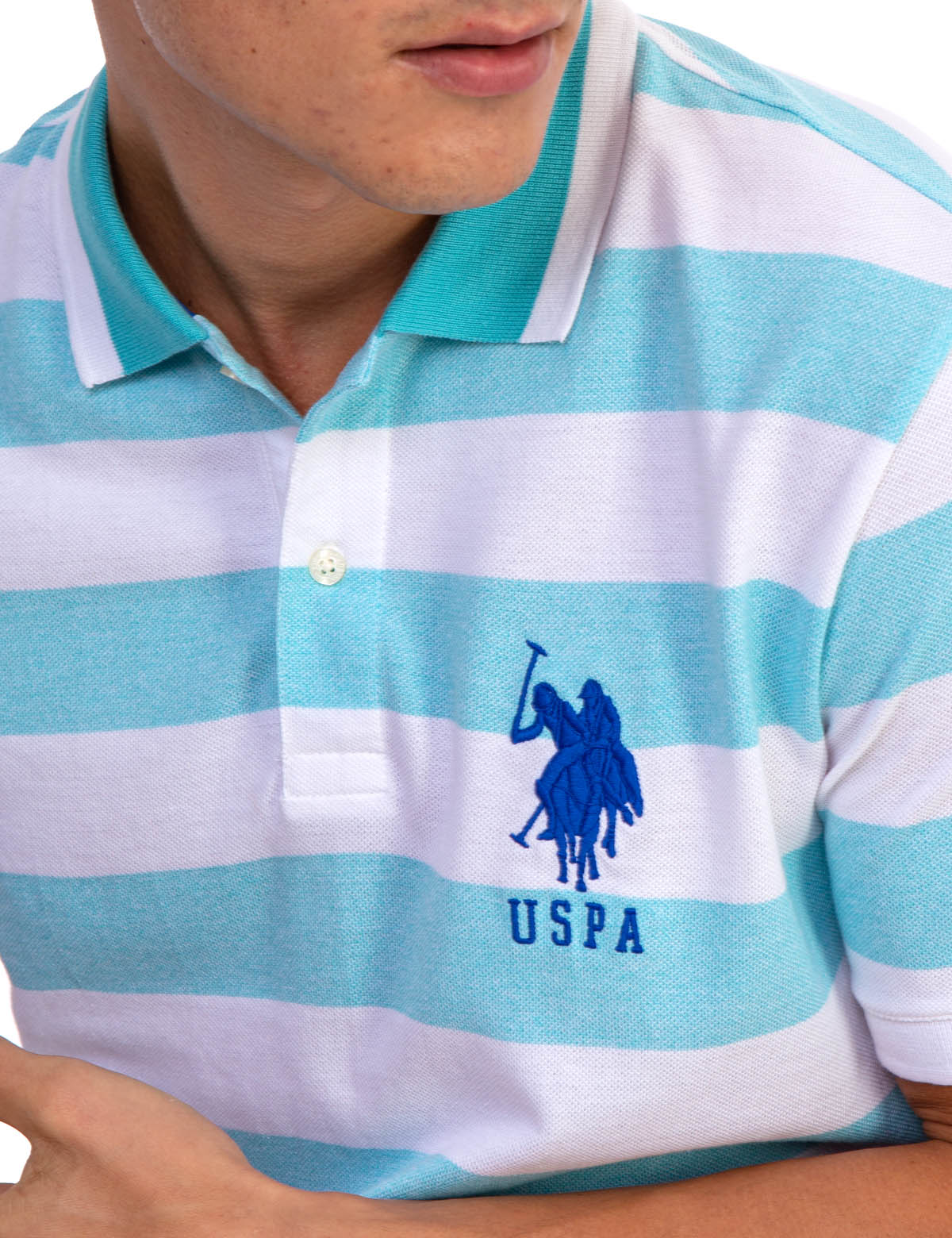 22163-marled-pique-stripe-polo-shirt-24.jpg MARLED PIQUE STRIPE POLO SHIRT