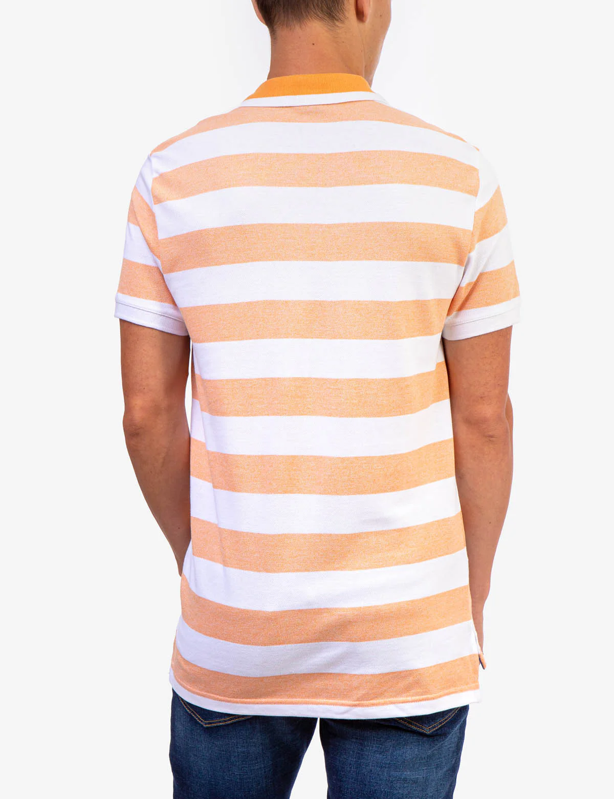 22163-marled-pique-stripe-polo-shirt-9.webp MARLED PIQUE STRIPE POLO SHIRT