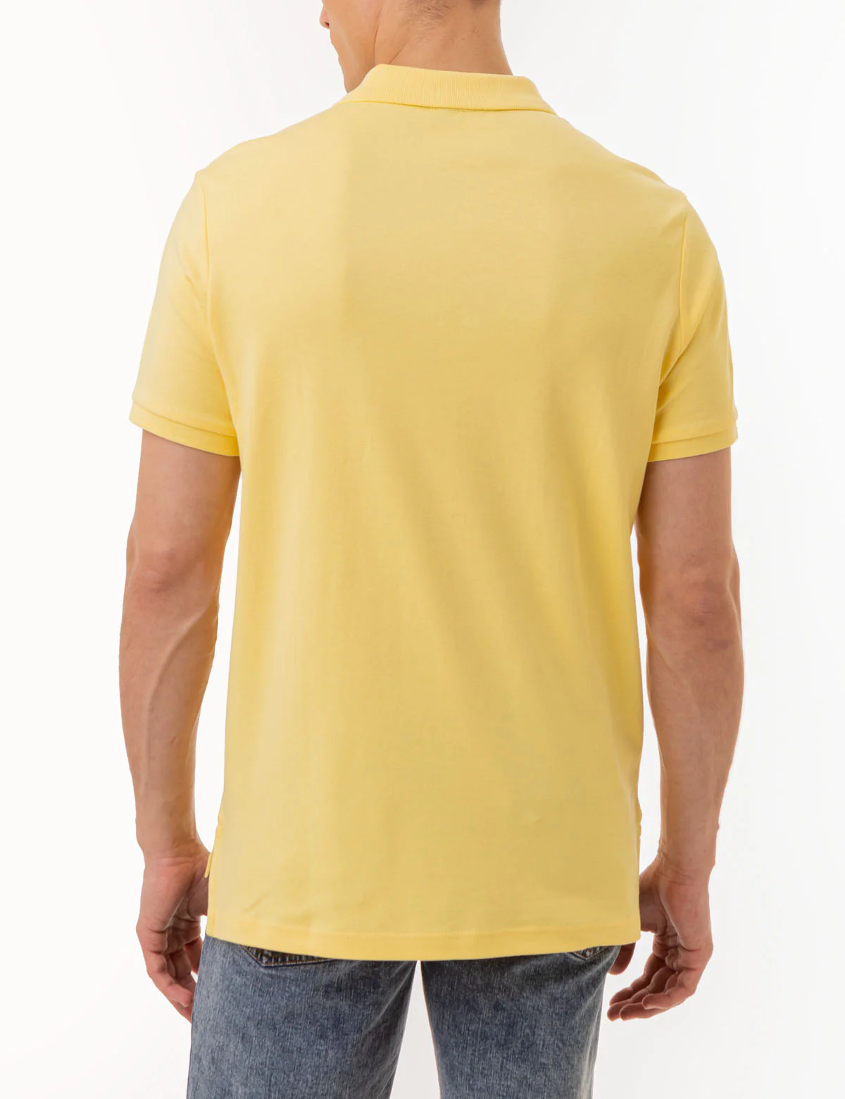 SOLID INTERLOCK POLO SHIRT