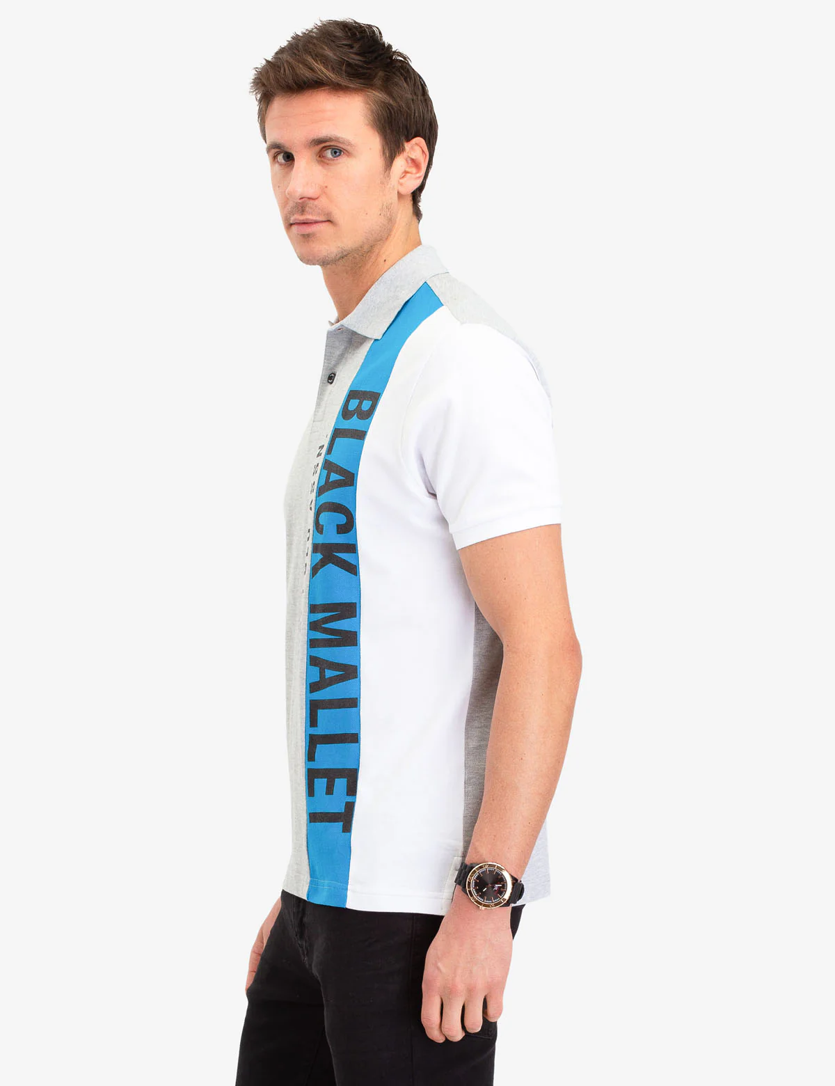 22364-black-mallet-vertical-logo-polo-shirt-8.webp BLACK MALLET VERTICAL LOGO POLO SHIRT
