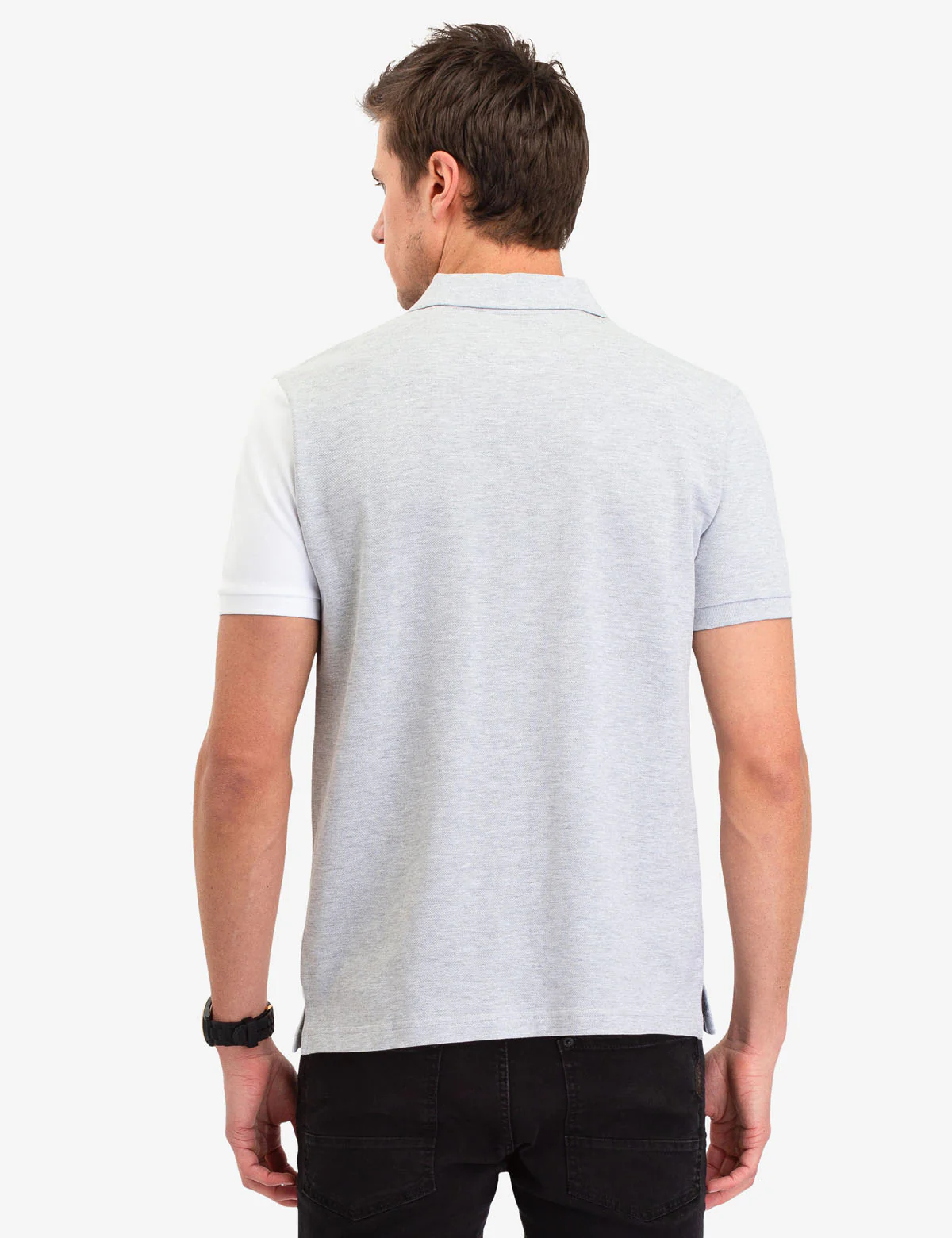 22364-black-mallet-vertical-logo-polo-shirt-9.webp BLACK MALLET VERTICAL LOGO POLO SHIRT