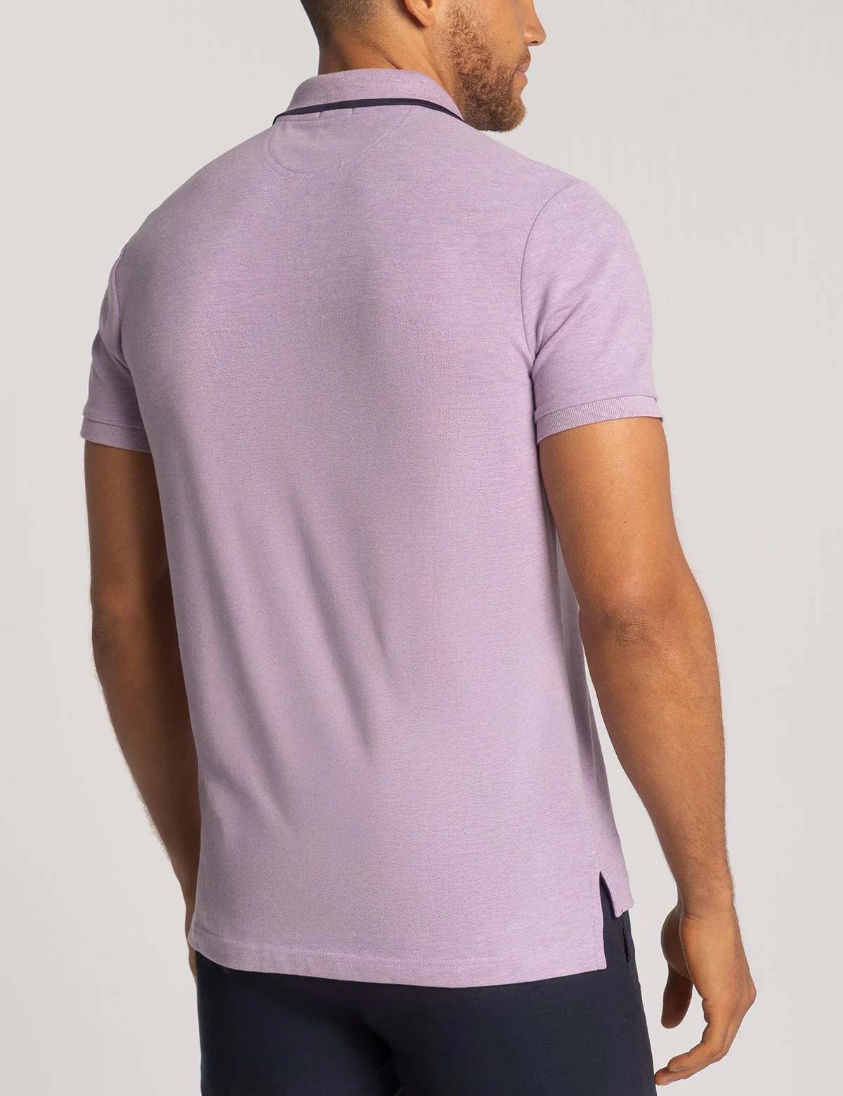 22582-slim-fit-stretch-solid-pique-polo-shirt-8.webp SLIM FIT STRETCH SOLID PIQUE POLO SHIRT