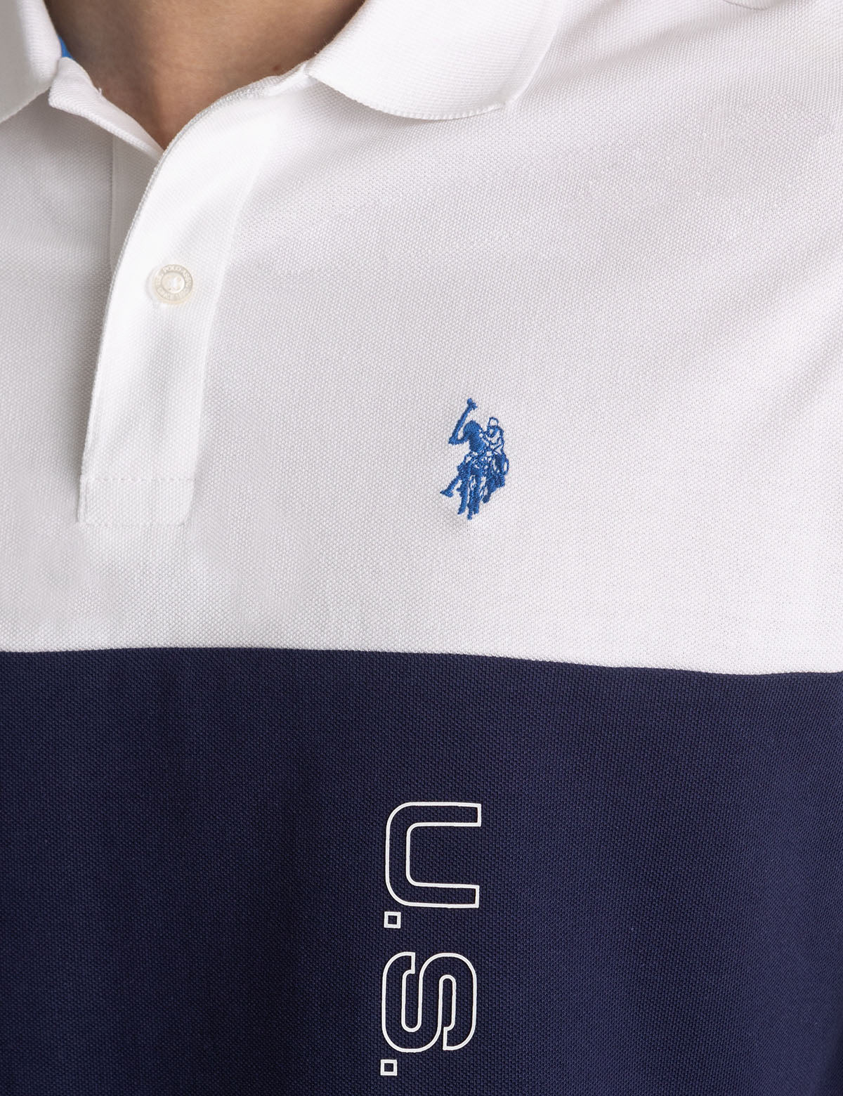 22674-color-block-wordmark-polo-shirt-4.jpg COLOR BLOCK WORDMARK POLO SHIRT