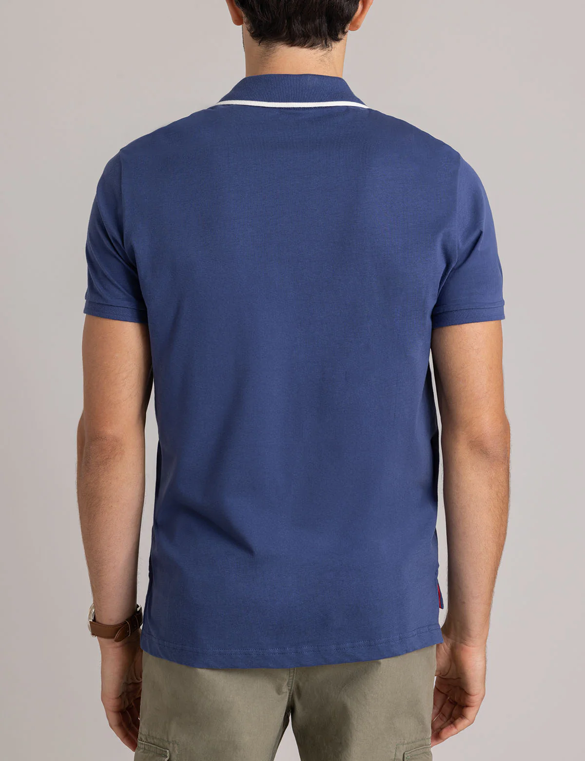 22720-peached-jersey-polo-shirt-with-applique-5.webp PEACHED JERSEY POLO SHIRT WITH APPLIQUE