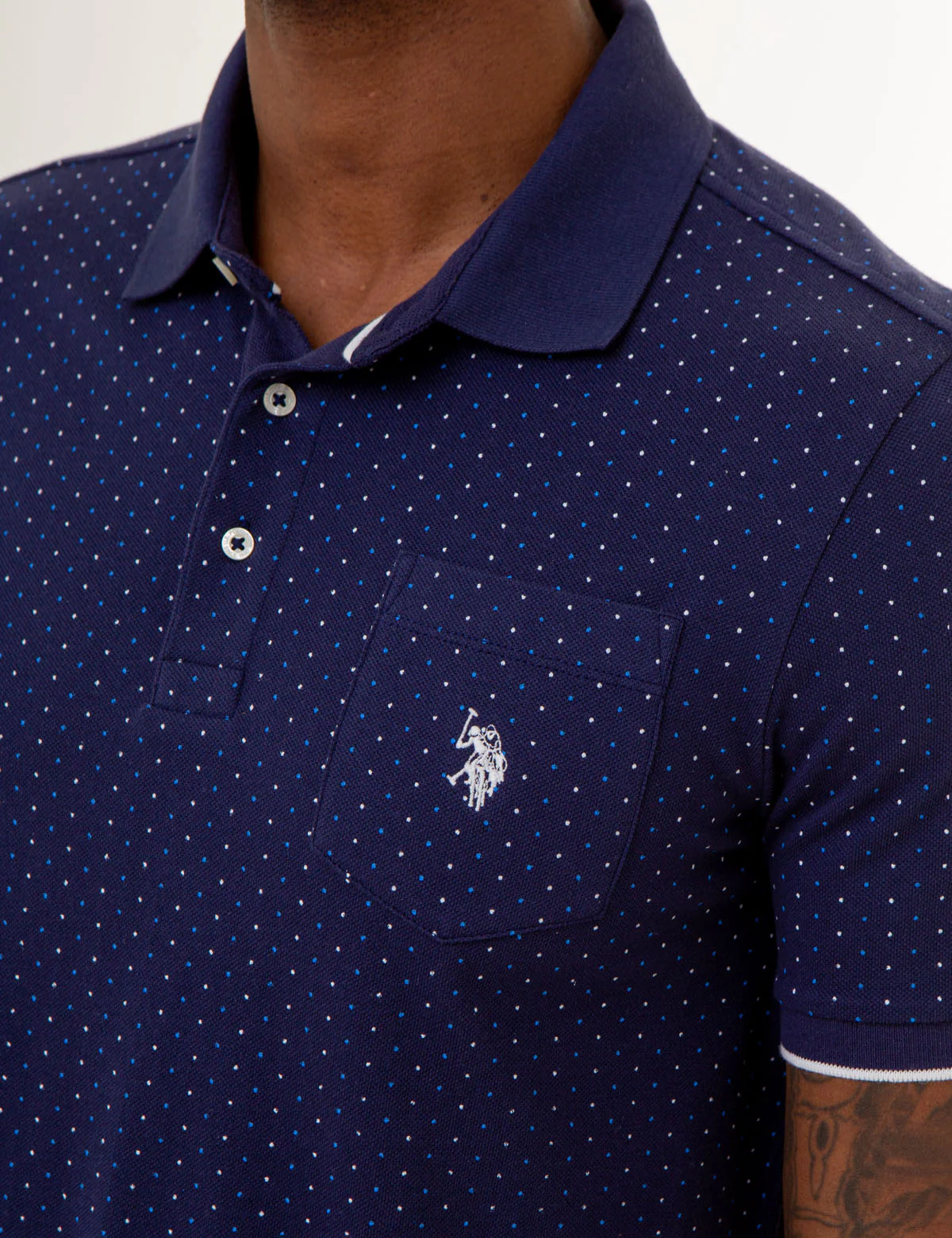 22902-all-over-double-mini-dot-print-polo-shirt-8.webp ALL OVER DOUBLE MINI DOT PRINT POLO SHIRT