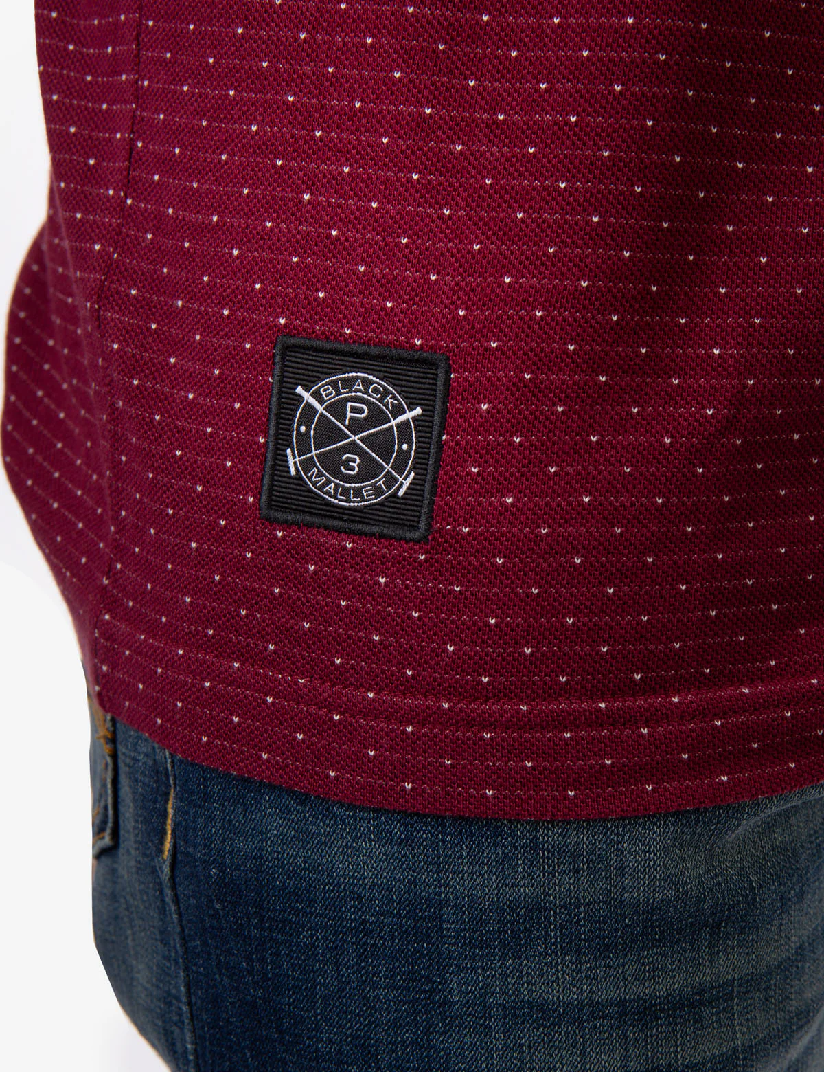23065-black-mallet-jacquard-pique-polo-shirt-6.webp BLACK MALLET JACQUARD PIQUE POLO SHIRT