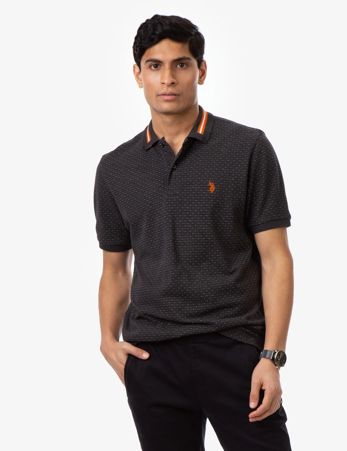 23065-black-mallet-jacquard-pique-polo-shirt-7.webp BLACK MALLET JACQUARD PIQUE POLO SHIRT