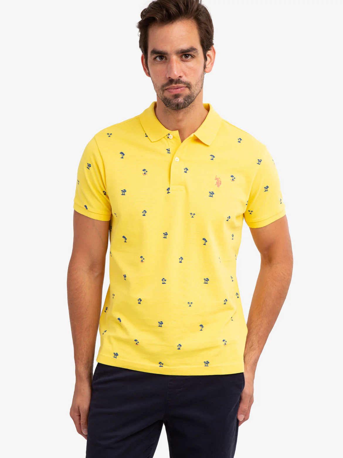 23091-palm-print-pique-polo-shirt-1.webp PALM PRINT PIQUE POLO SHIRT