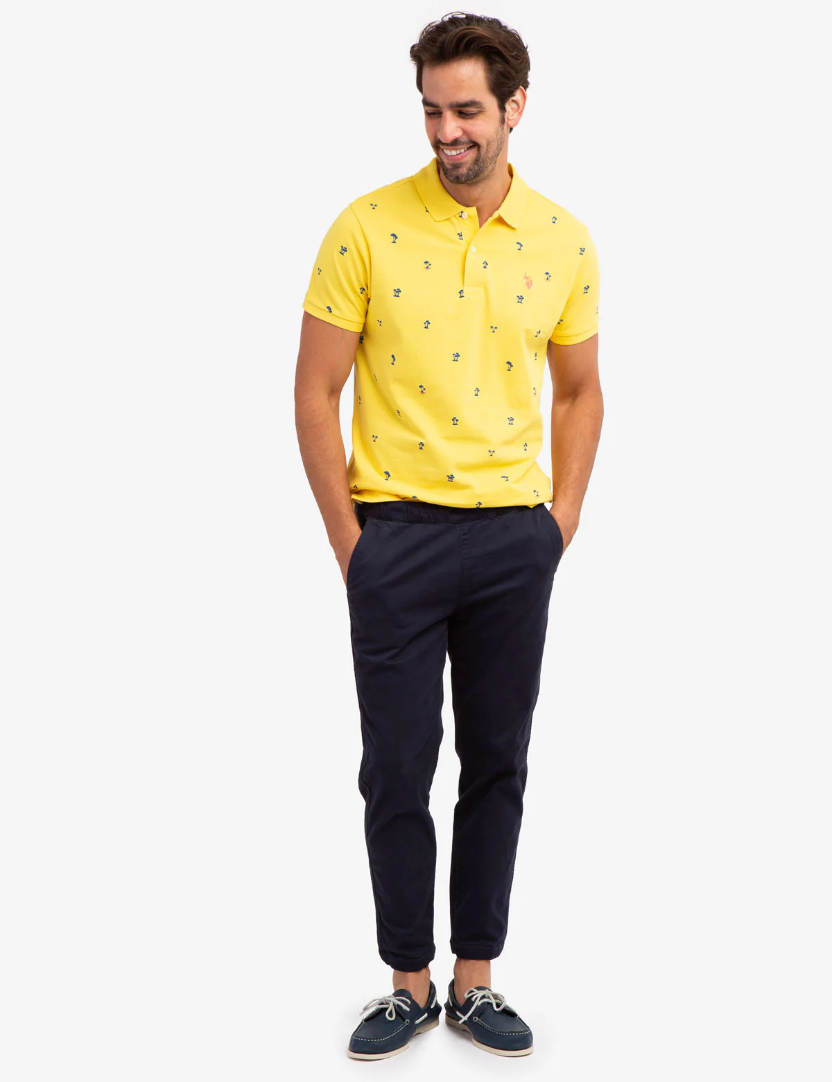23091-palm-print-pique-polo-shirt-2.webp PALM PRINT PIQUE POLO SHIRT