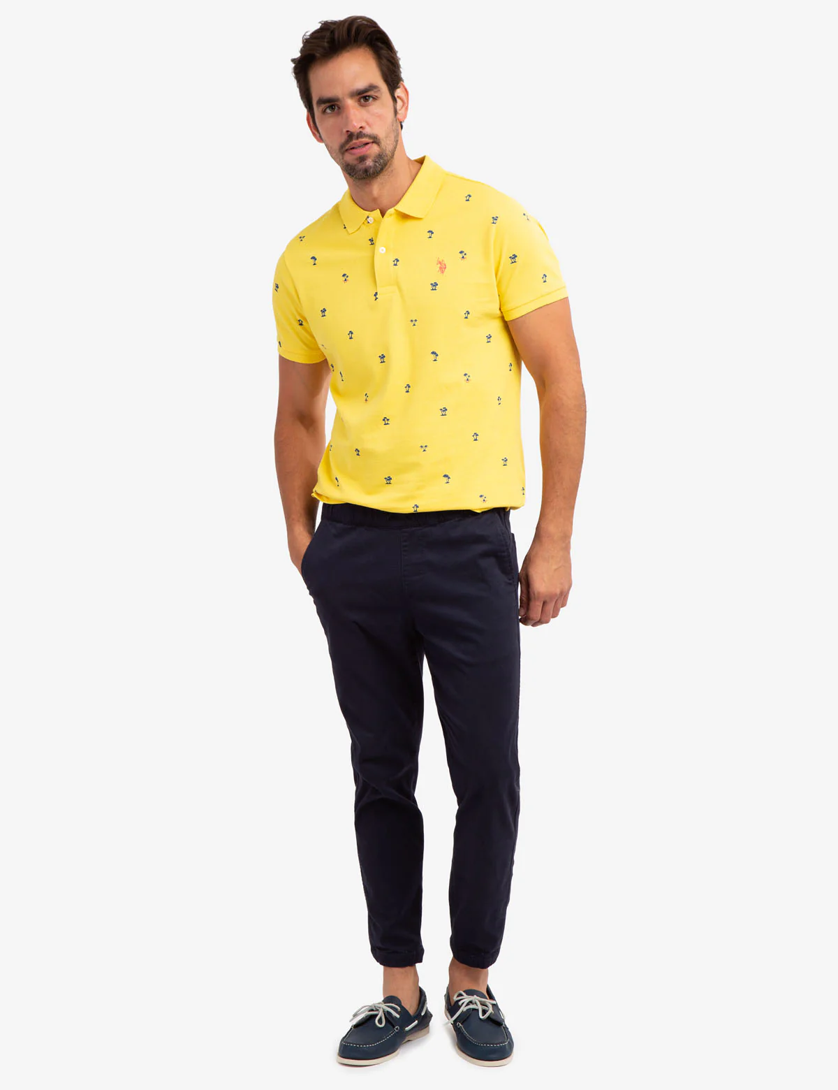 23091-palm-print-pique-polo-shirt-6.webp PALM PRINT PIQUE POLO SHIRT