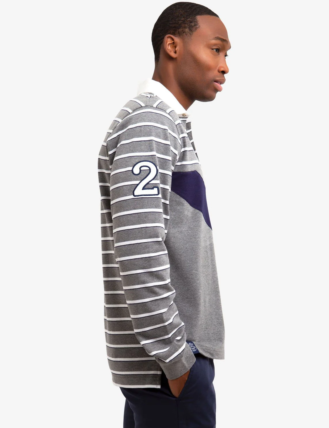 23426-diagonal-stripe-long-sleeve-polo-shirt-3.webp DIAGONAL STRIPE LONG SLEEVE POLO SHIRT
