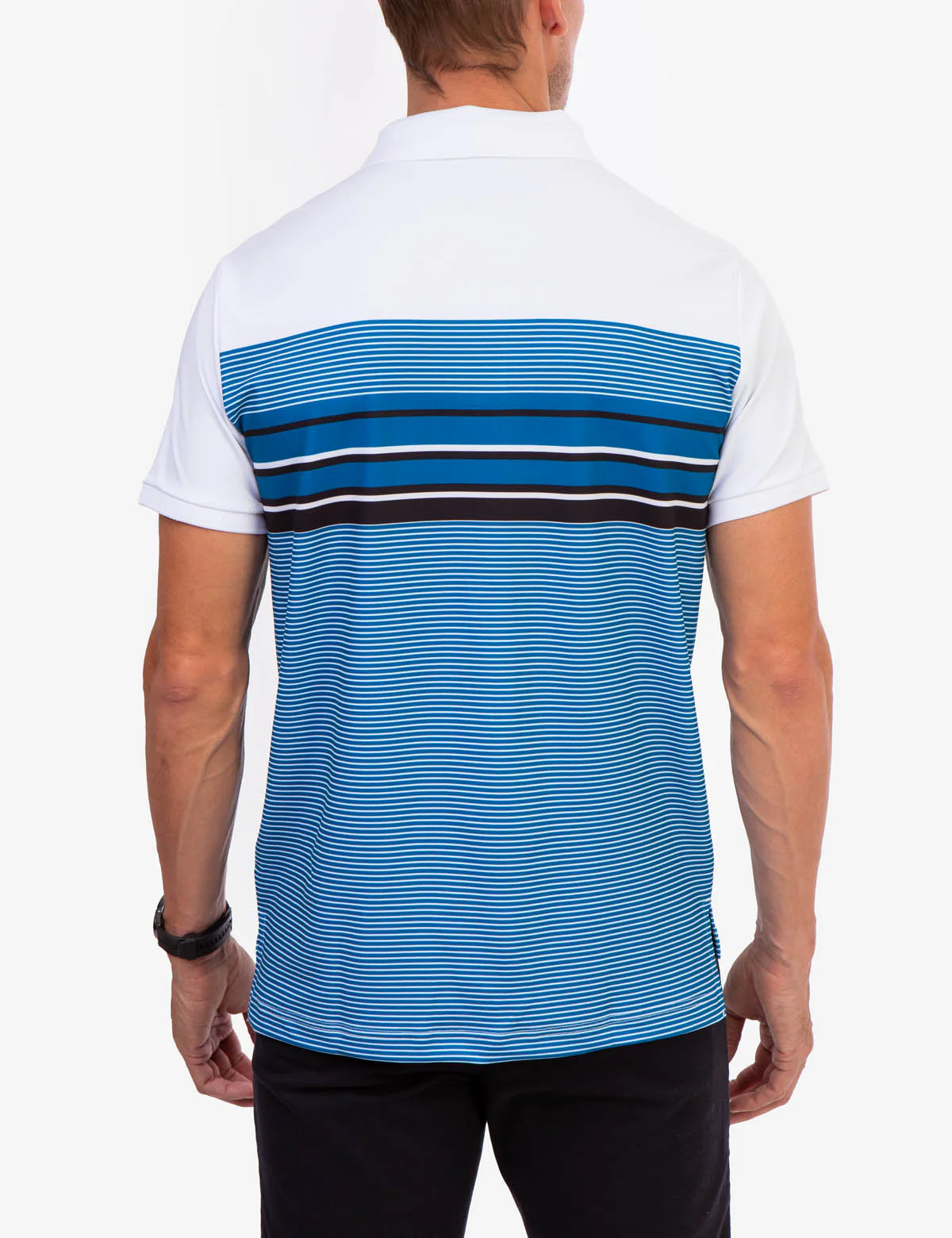 INTERLOCK ENGINEERED PRINT POLO SHIRT