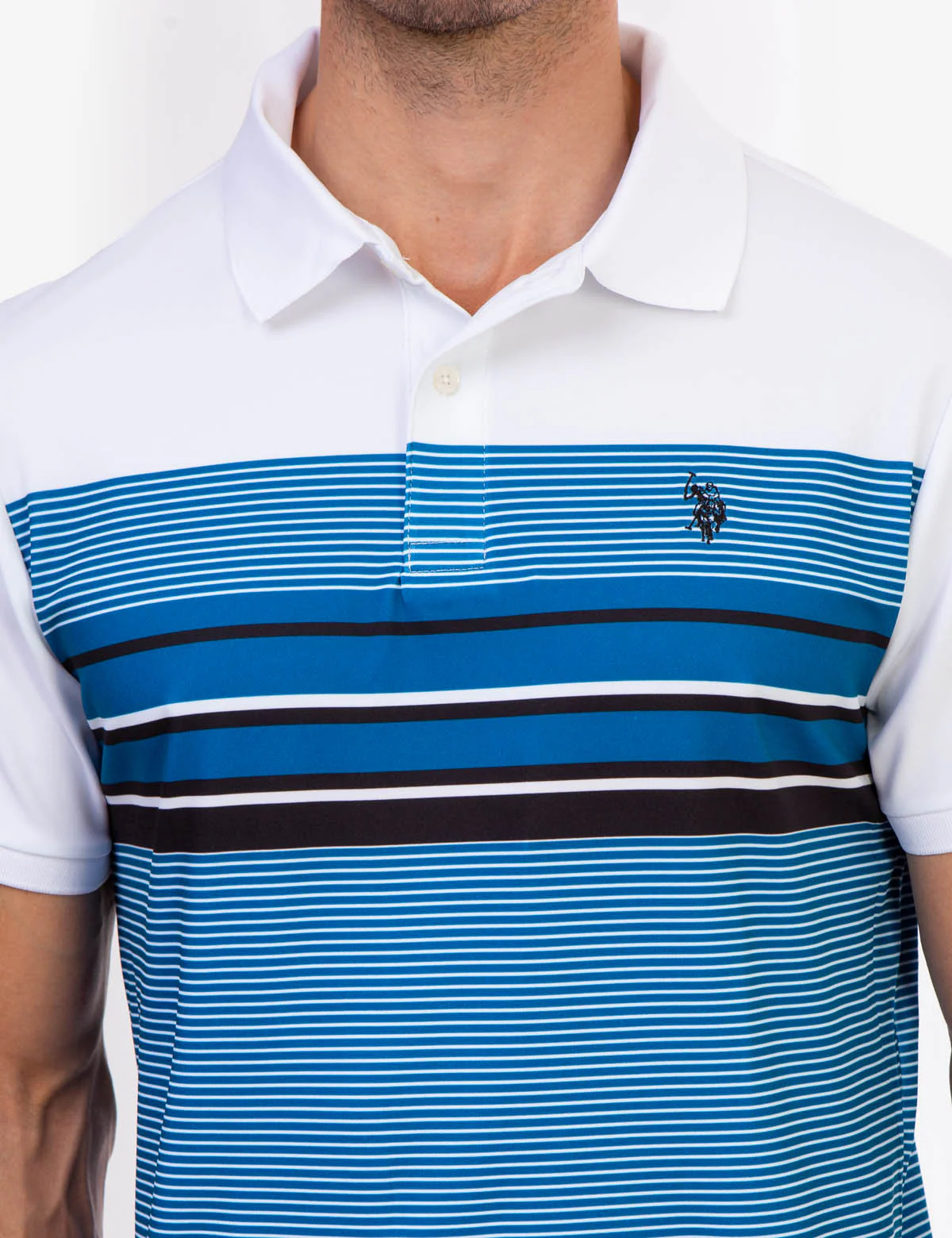 INTERLOCK ENGINEERED PRINT POLO SHIRT