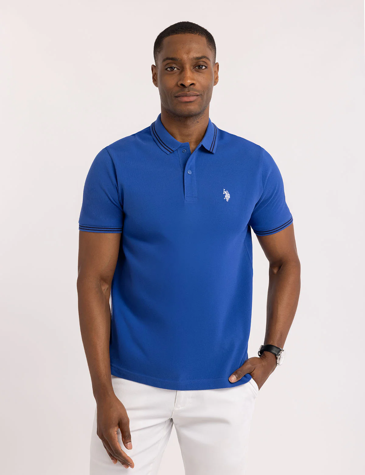 23525-snap-button-tipped-pique-polo-shirt-3.webp SNAP BUTTON TIPPED PIQUE POLO SHIRT