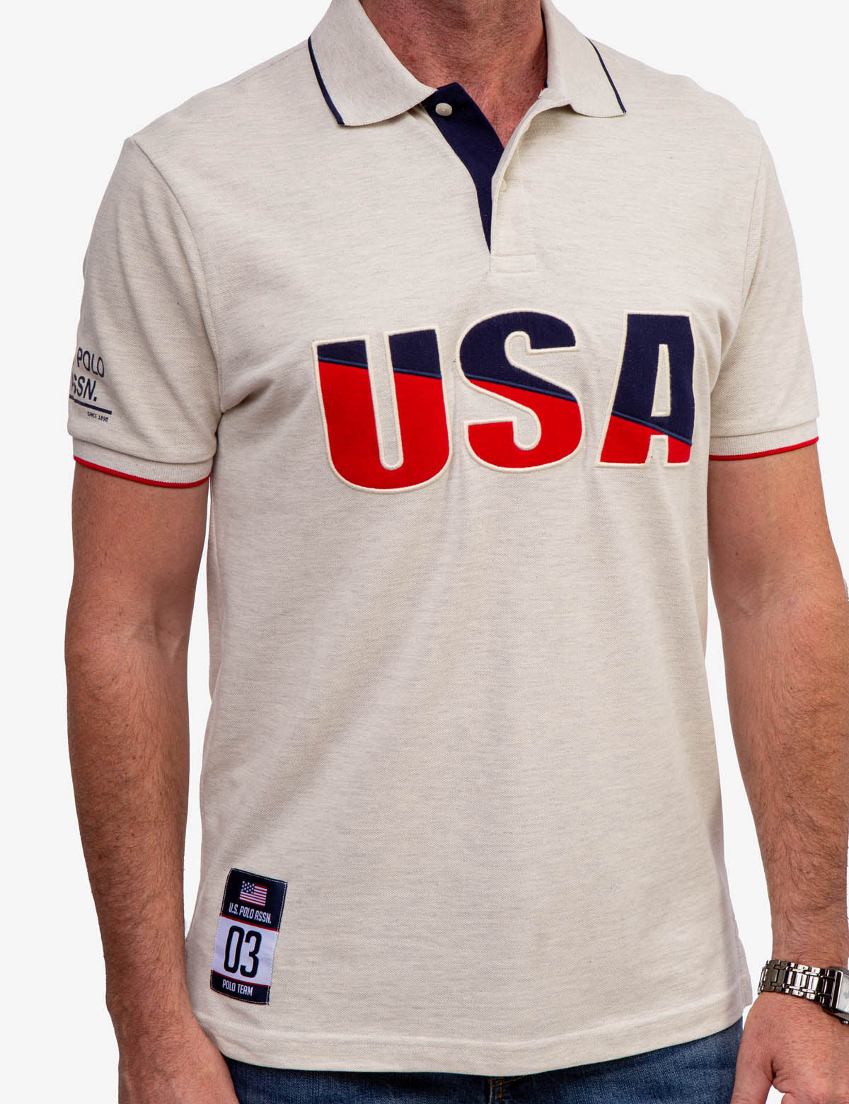 23828-usa-appliqued-pique-polo-shirt-5.jpg USA APPLIQUED PIQUE POLO SHIRT
