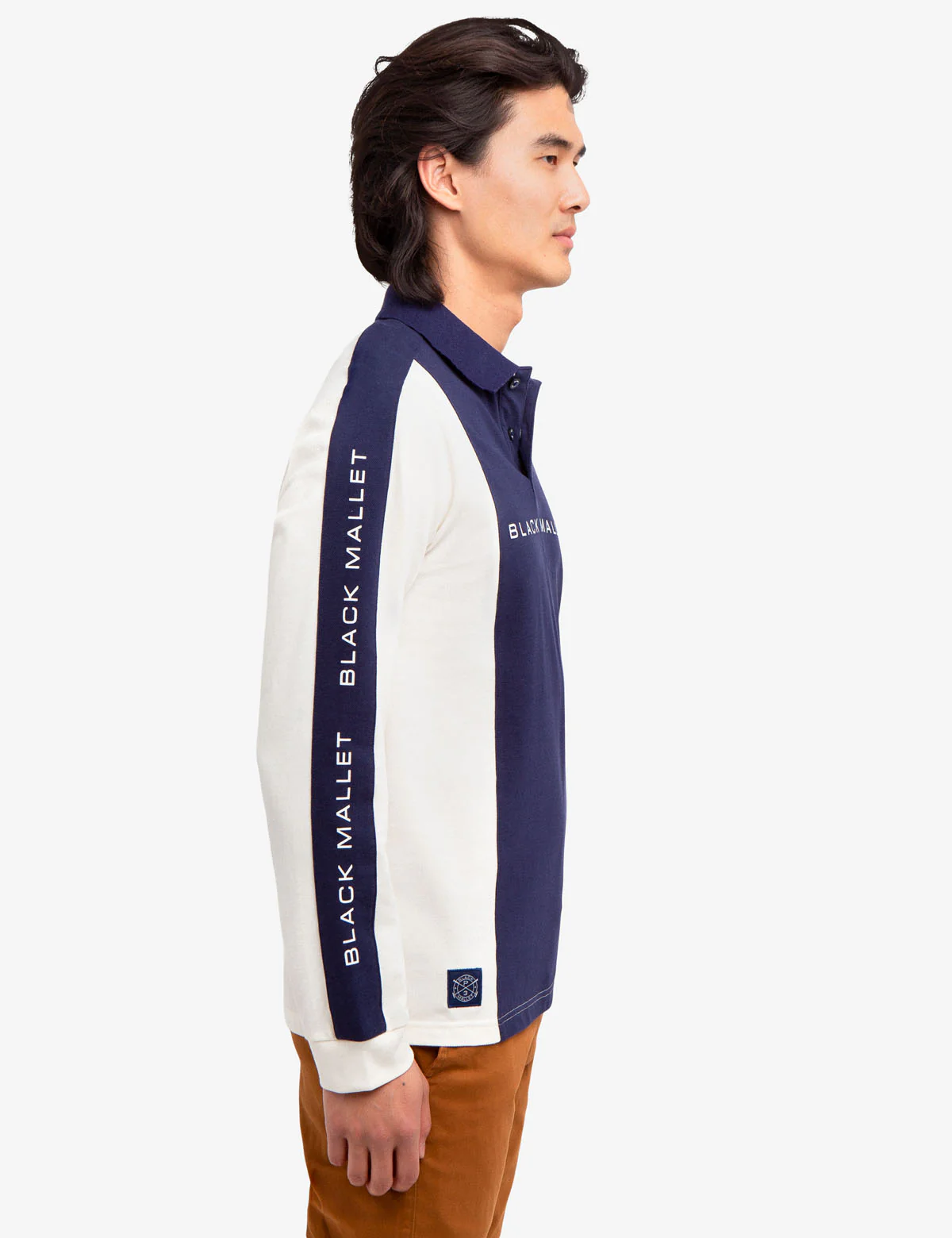 23961-black-mallet-colorblock-long-sleeve-polo-shirt-3.webp BLACK MALLET COLORBLOCK LONG SLEEVE POLO SHIRT