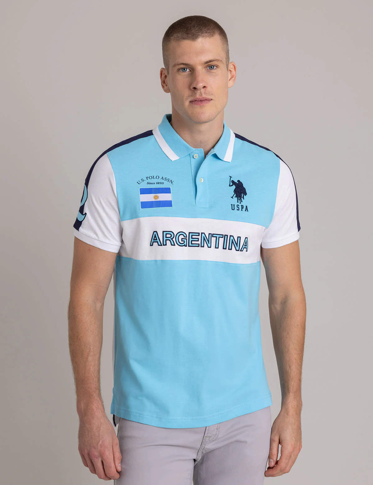 24117-argentina-color-block-pique-polo-shirt-1.webp ARGENTINA COLOR BLOCK PIQUE POLO SHIRT
